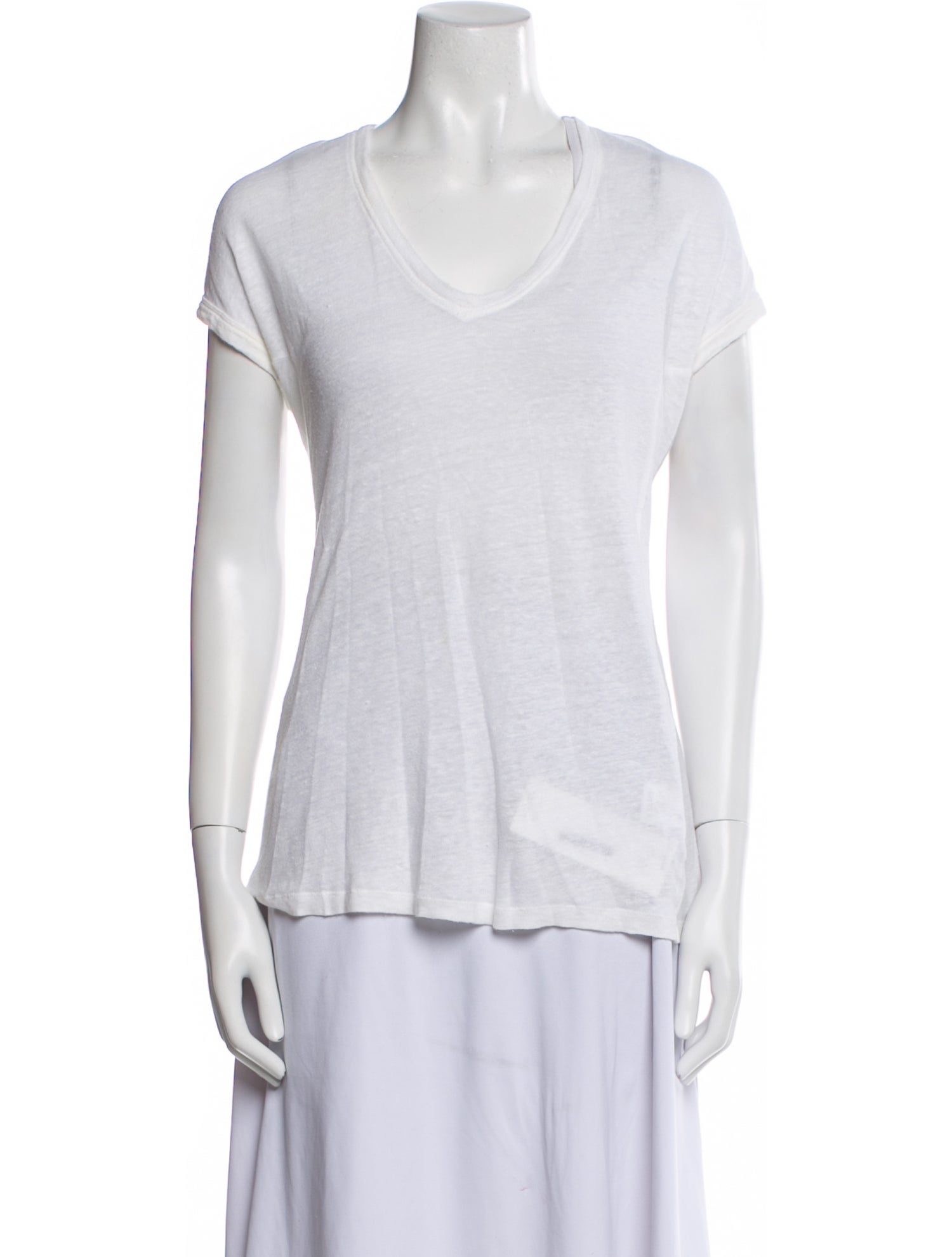 Iro Linen V-Neck T-Shirt