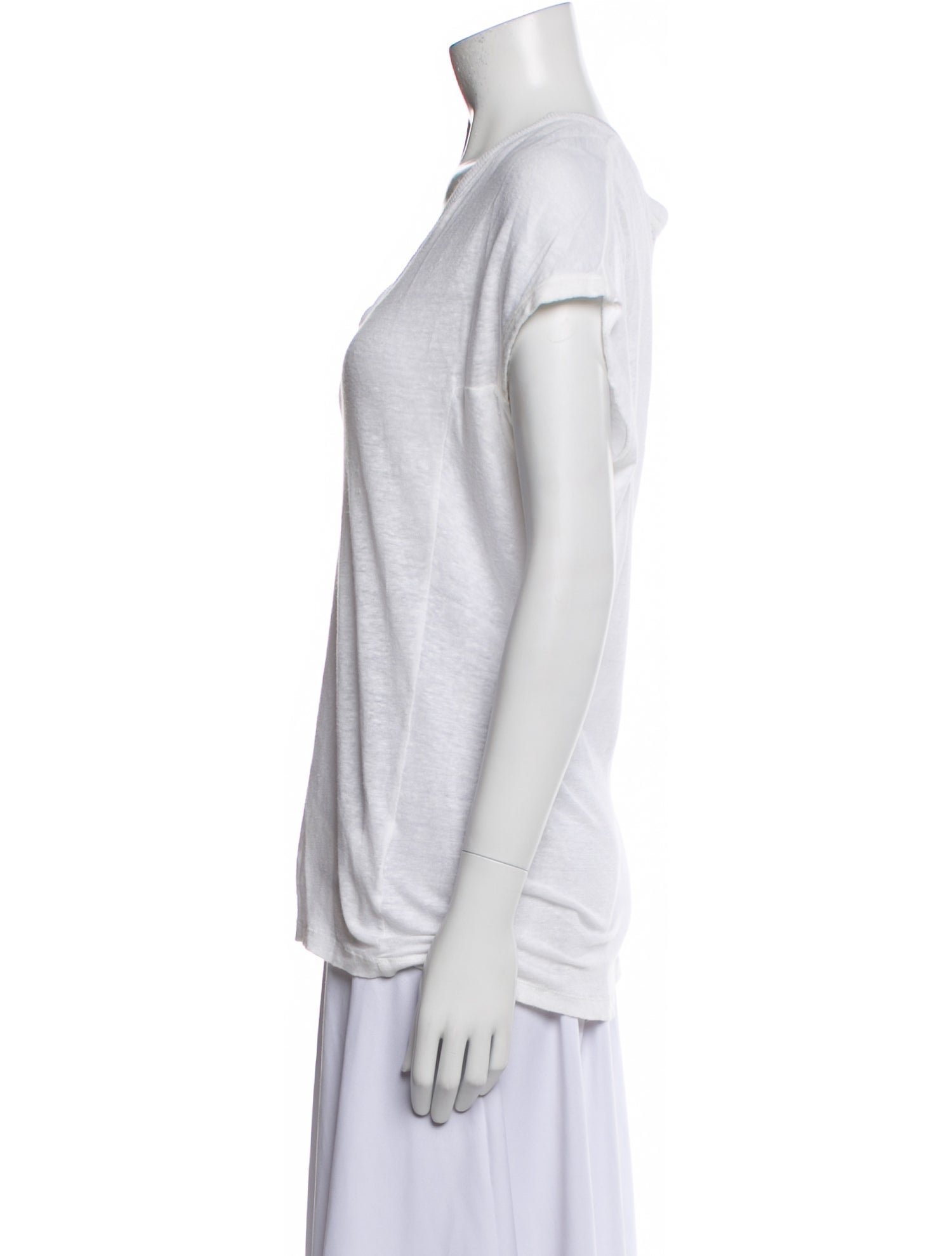 Iro Linen V-Neck T-Shirt