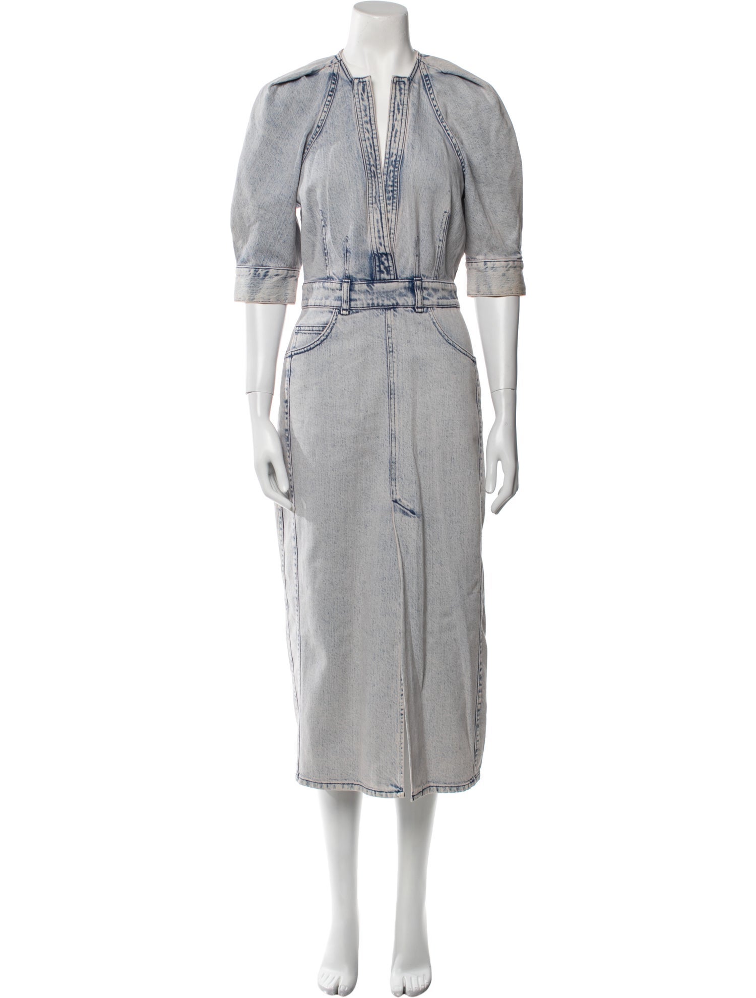 Iro V-Neck Long Dress