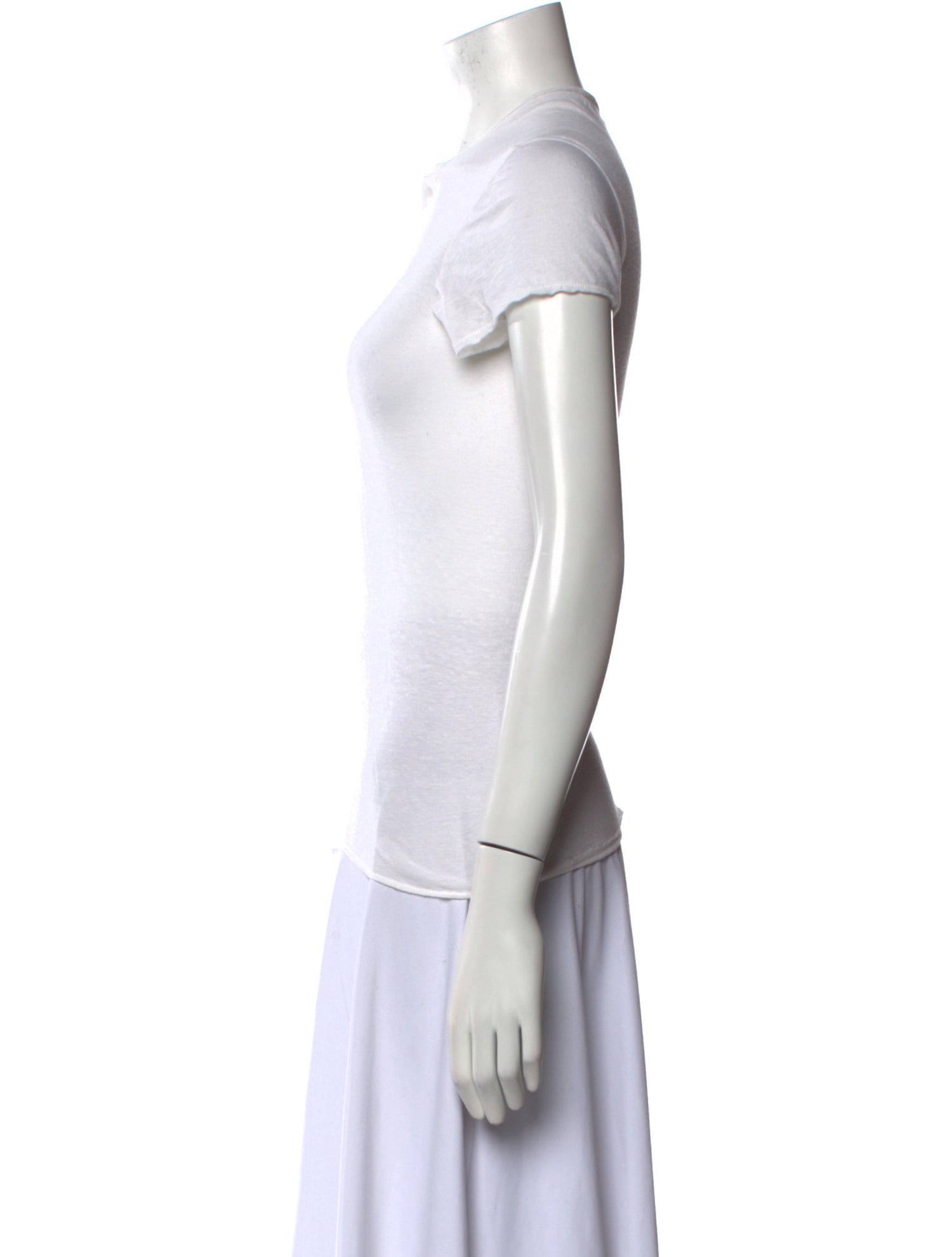 Iro Linen Bateau Neckline Top