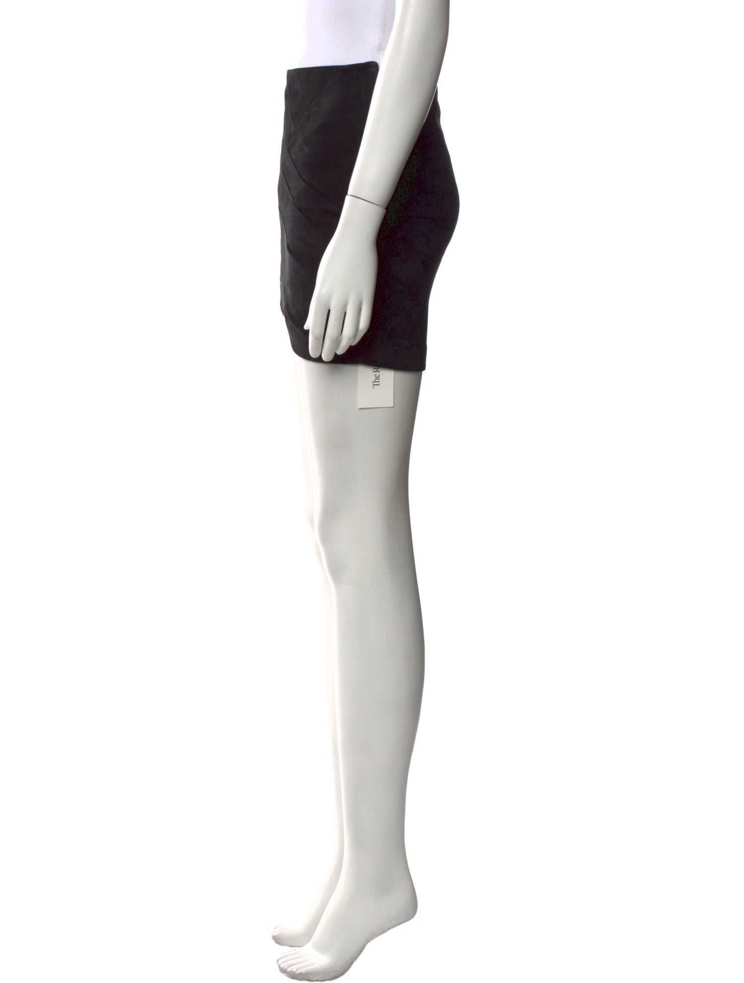 Iro Lamb Leather Mini Skirt