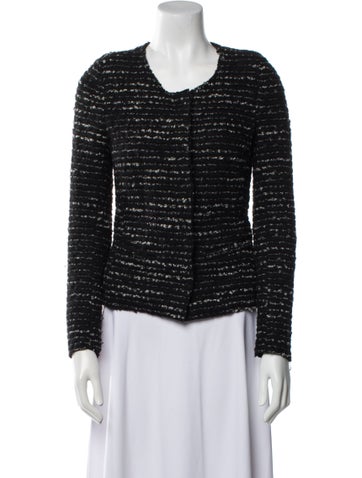 Iro Jackets Wool Tweed Pattern Jacket S