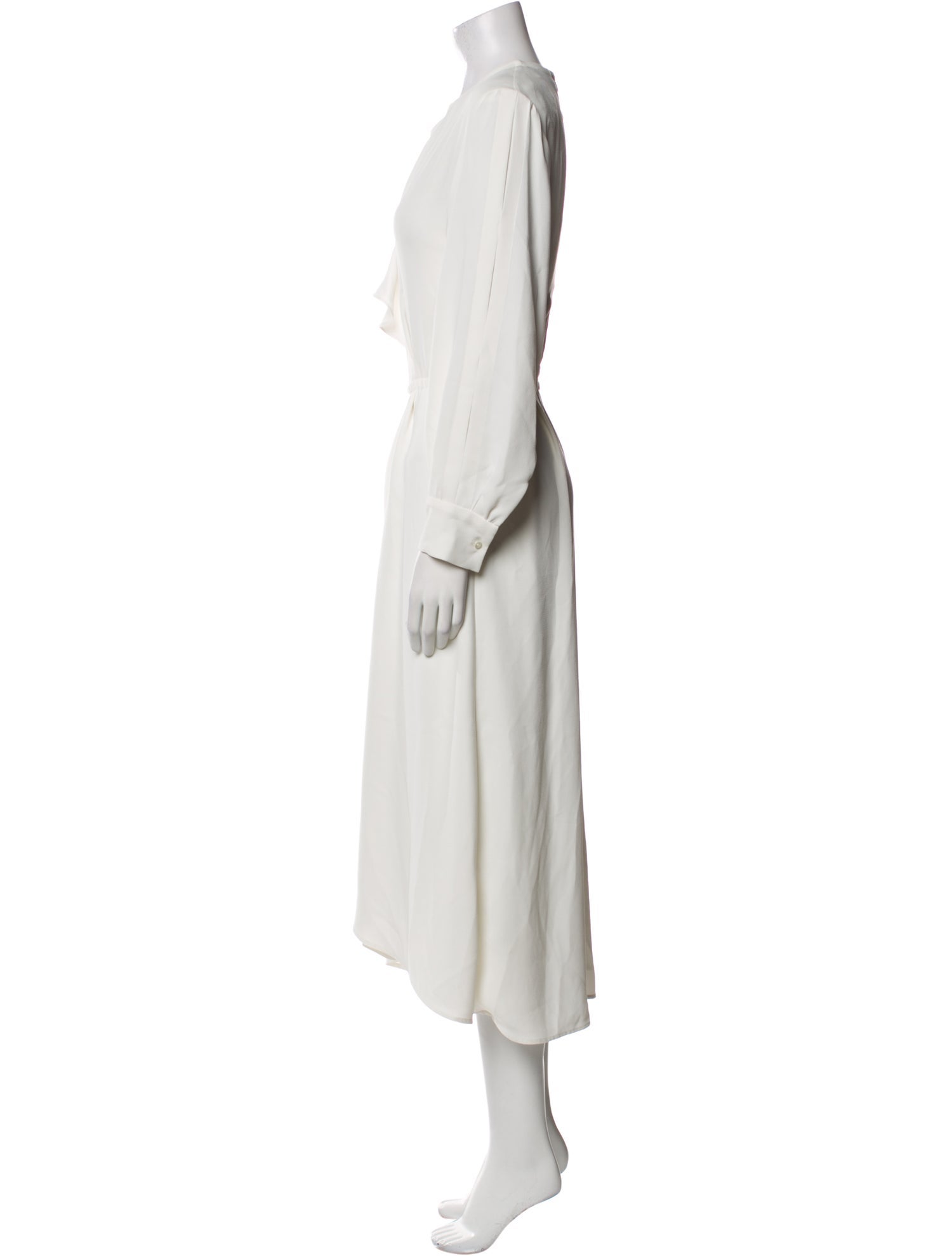 Iro Crew Neck Long Dress