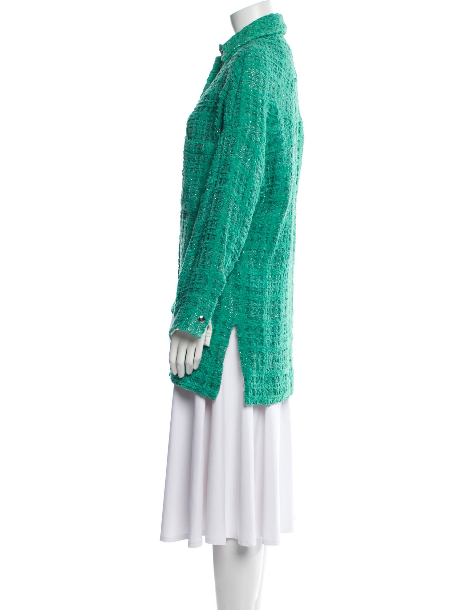 Iro Patterned Fur Jacket