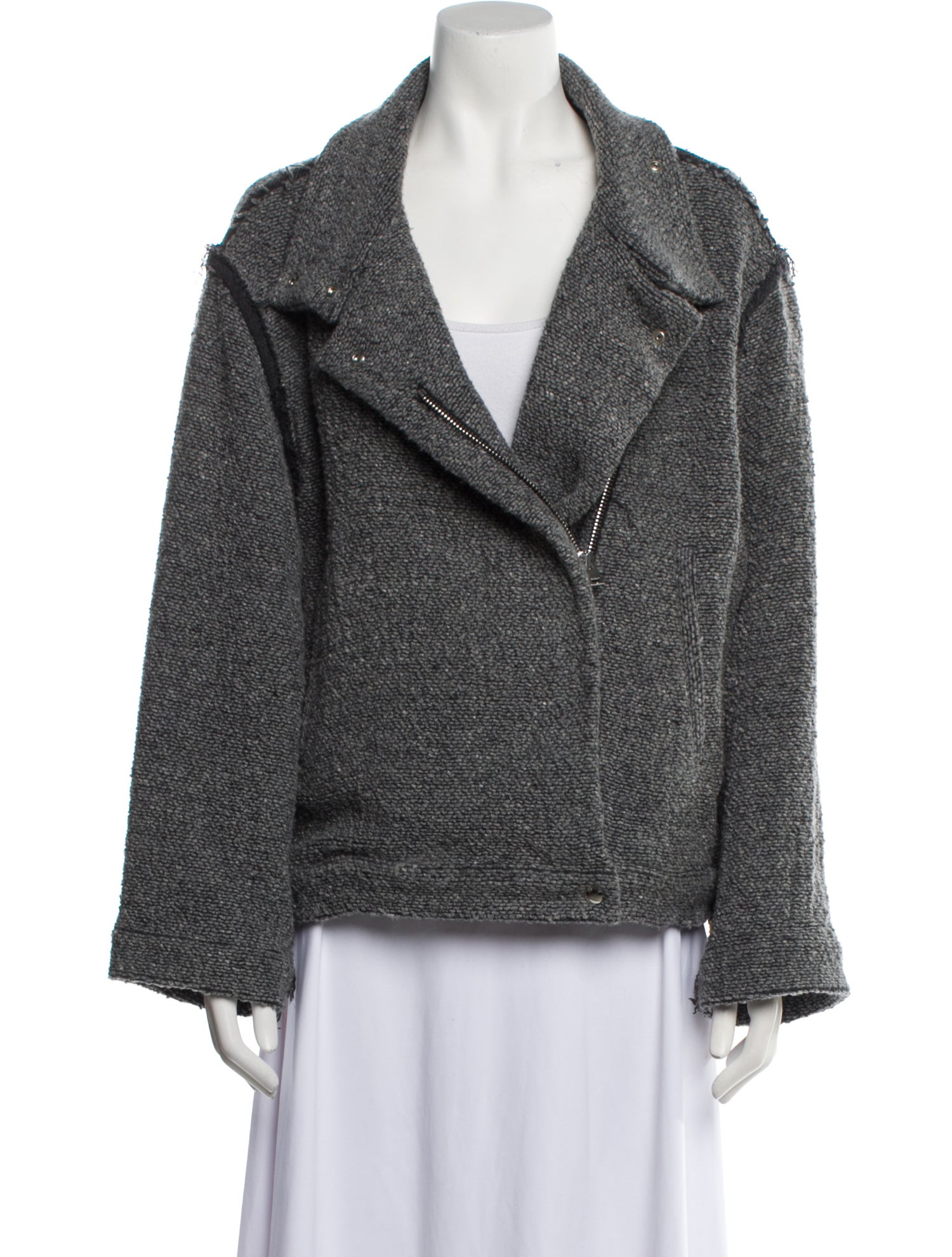 Iro Tweed Pattern Jacket