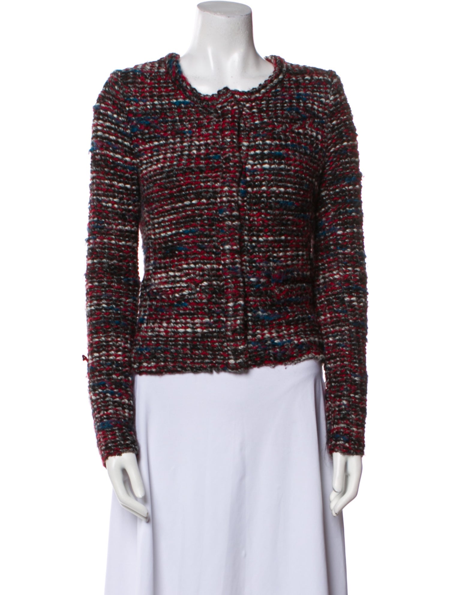 Iro Tweed Pattern Evening Jacket