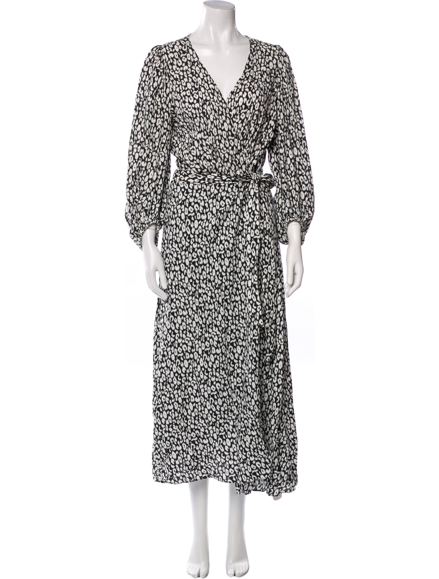 Iro Printed Long Dress