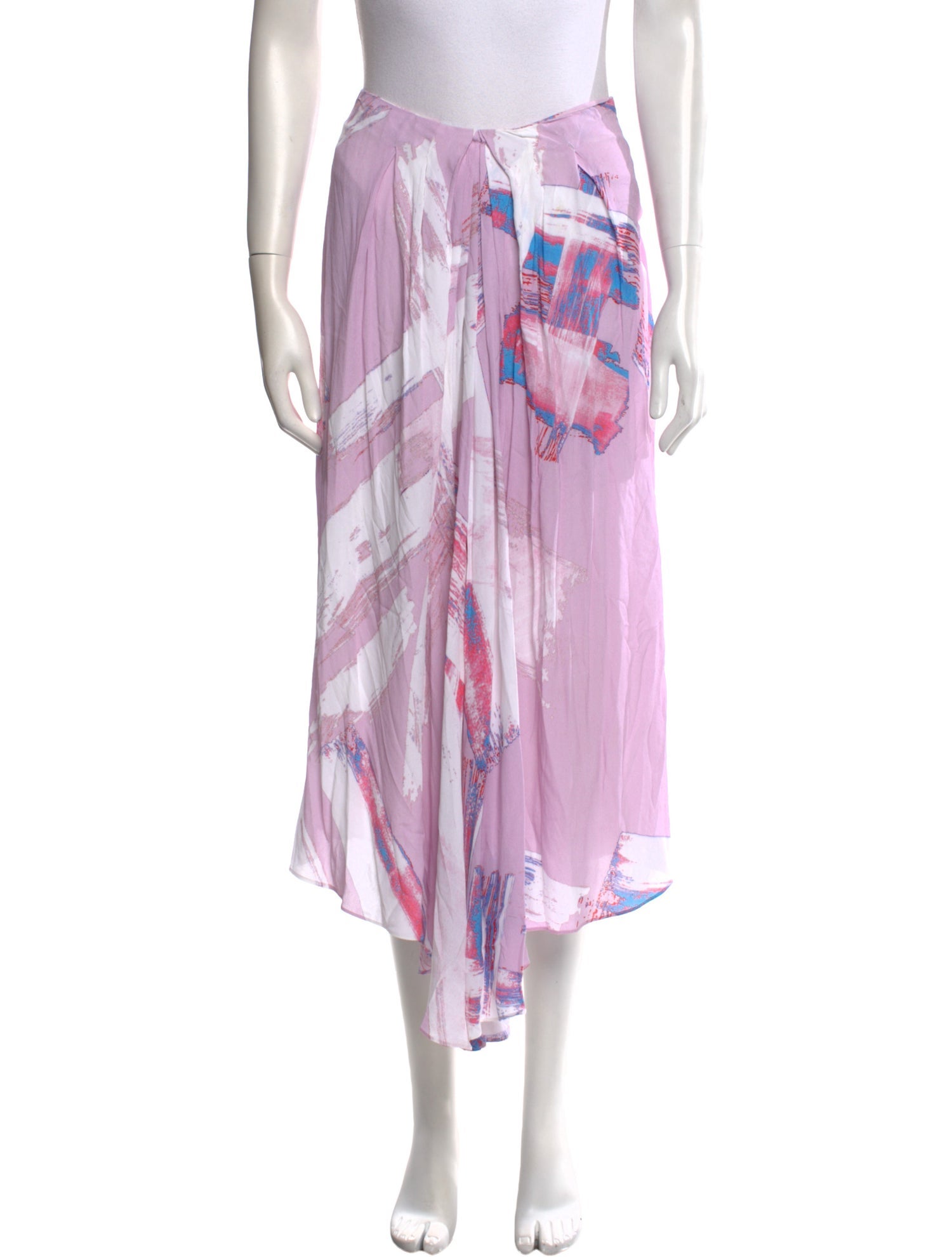 Iro Printed Midi Length Skirt