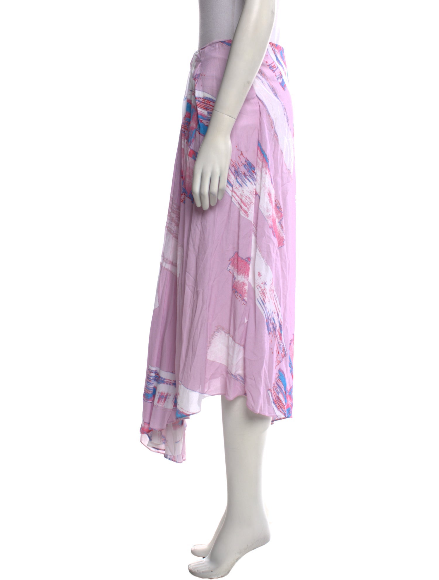 Iro Printed Midi Length Skirt