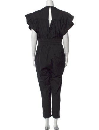 Iro Plunge Neckline Jumpsuit
