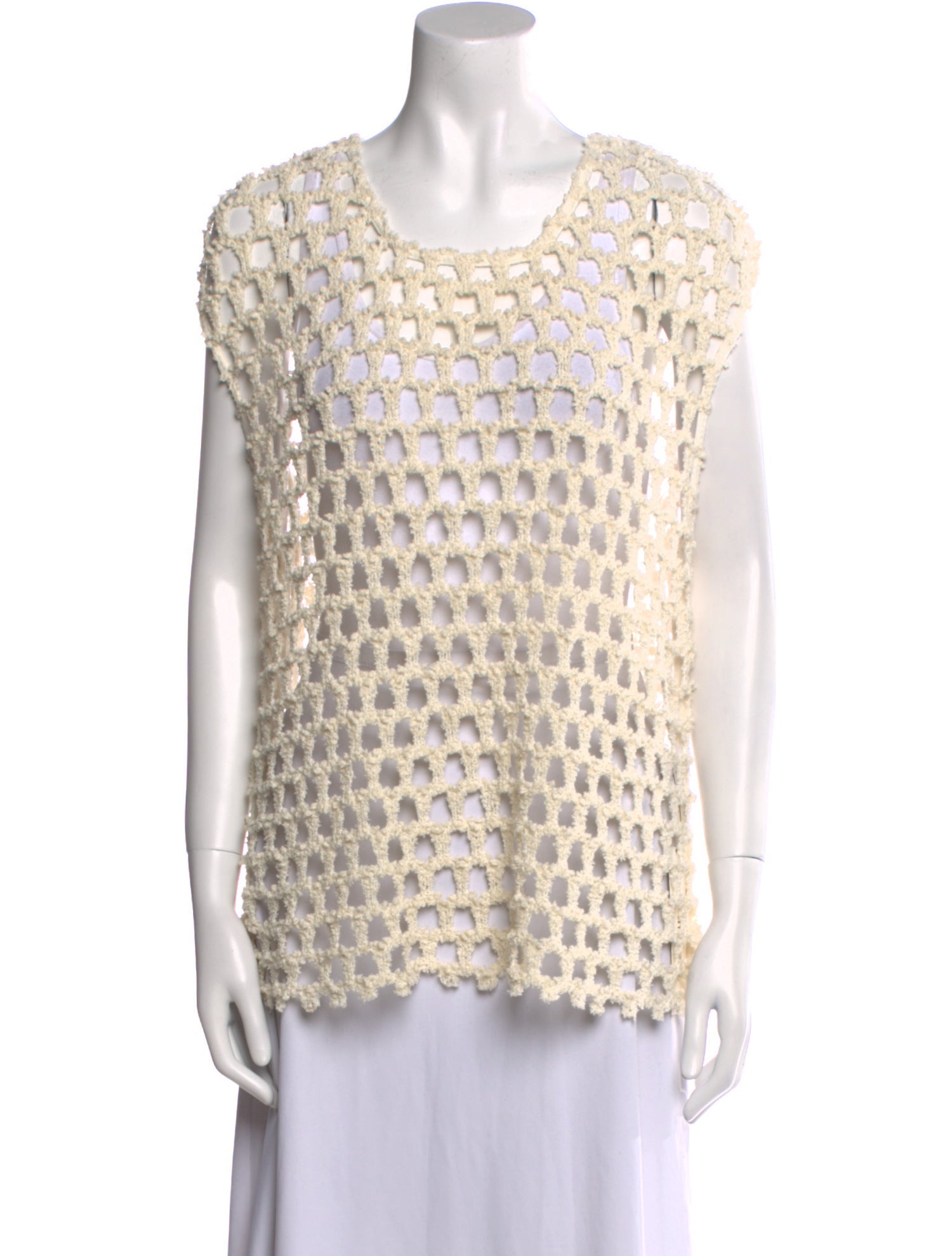 Iro Printed Scoop Neck Top w/ Tags