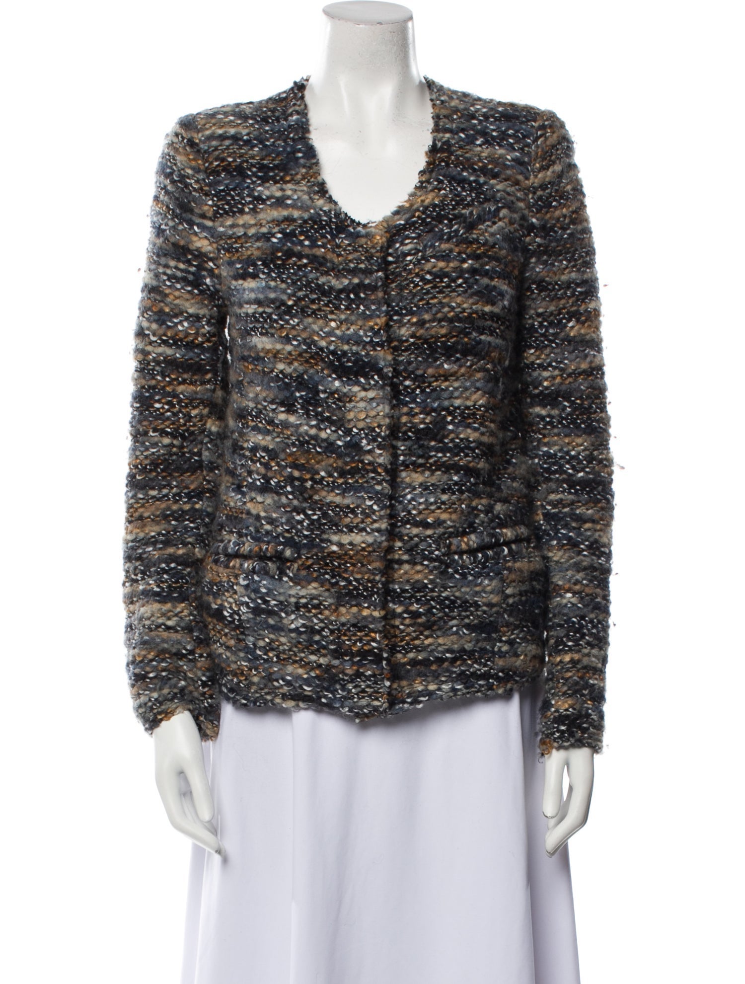 Iro Tweed Pattern Jacket