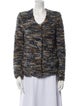 Iro Tweed Pattern Jacket