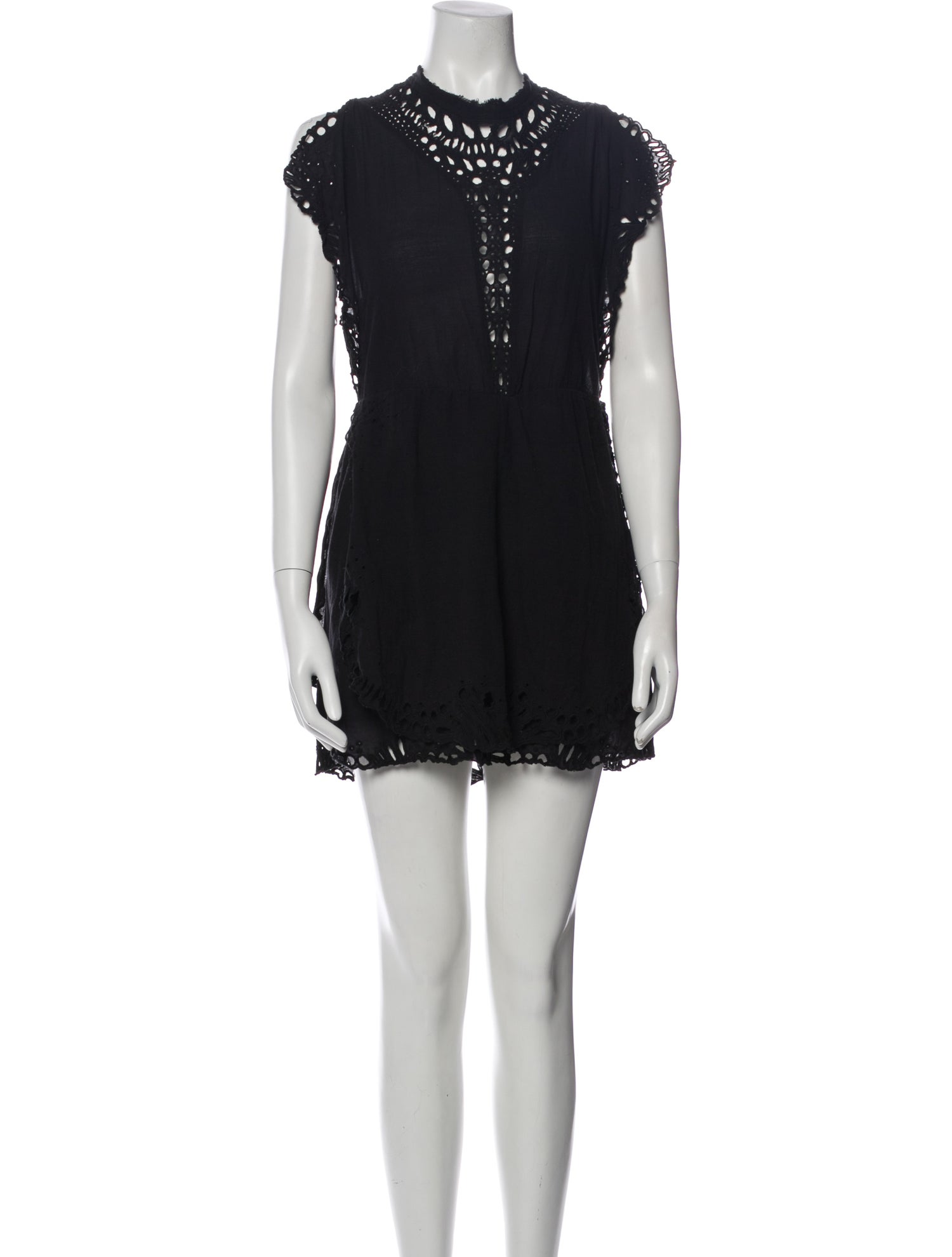 Iro Crew Neck Mini Dress