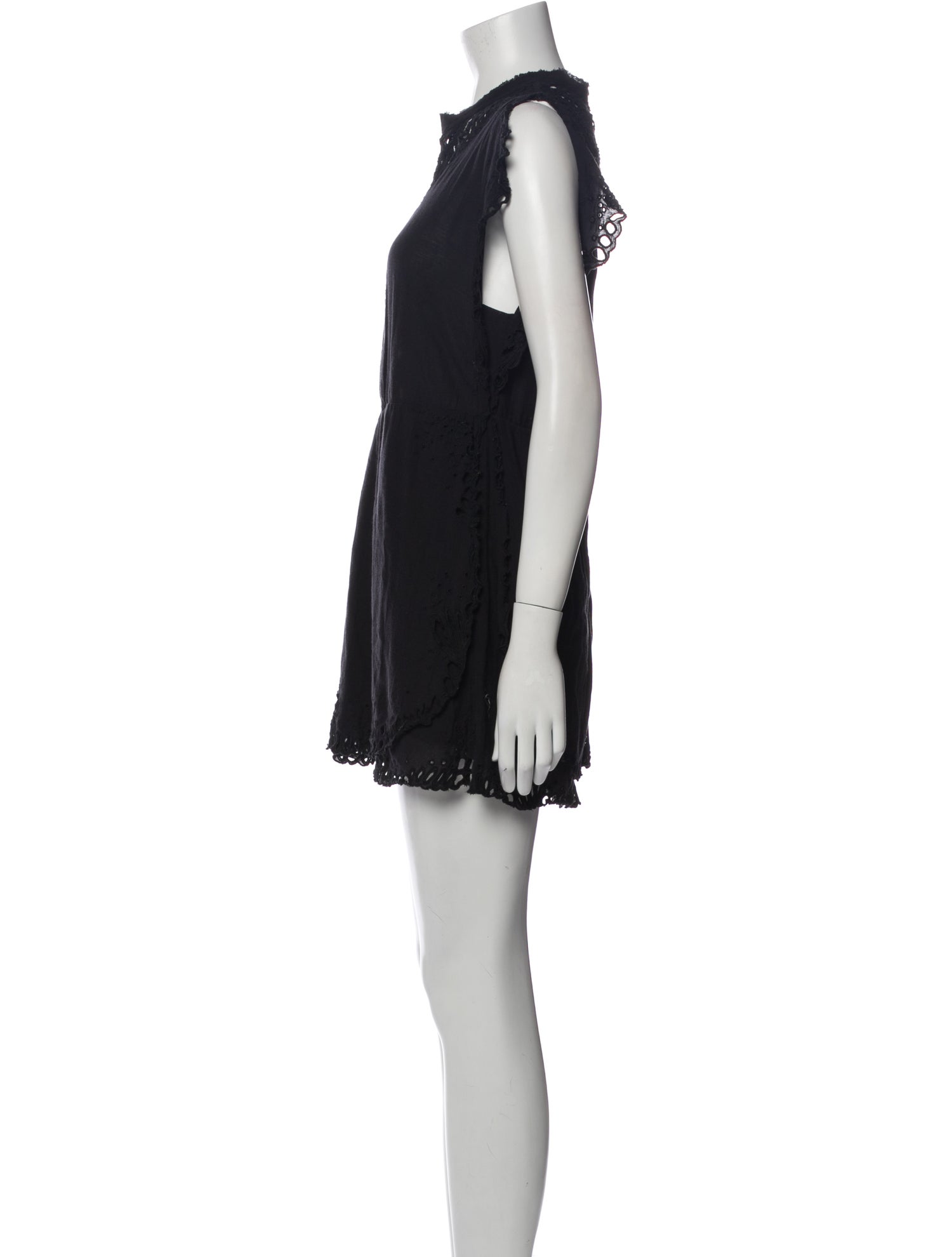 Iro Crew Neck Mini Dress