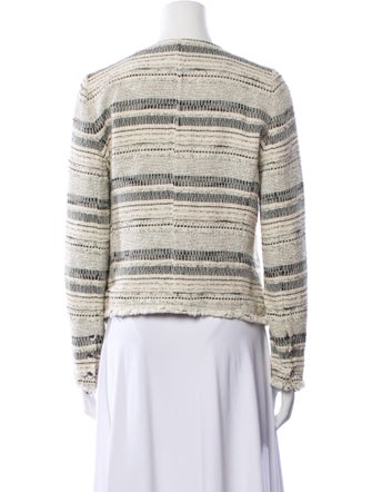 Iro Striped Evening Jacket