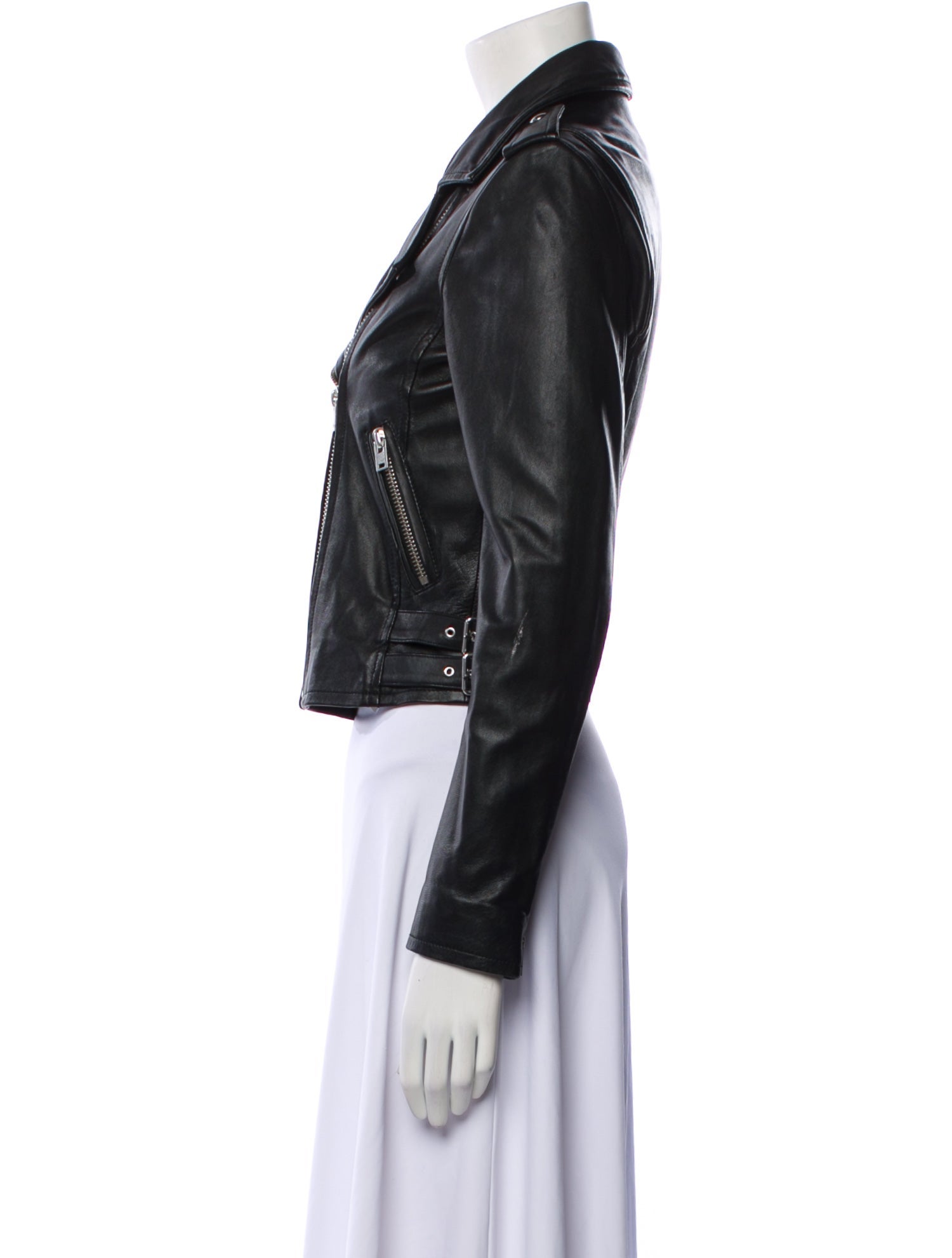 Iro Lamb Leather Biker Jacket