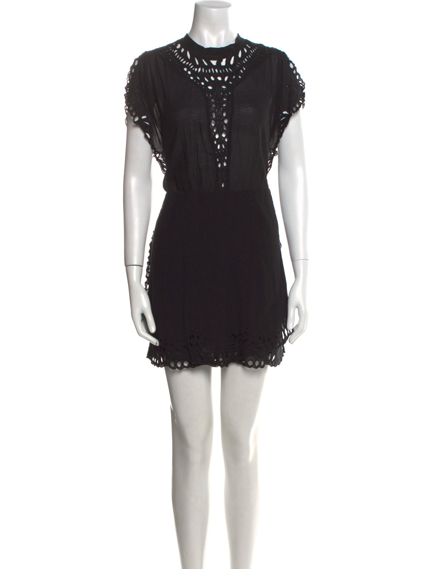 Iro Crew Neck Mini Dress