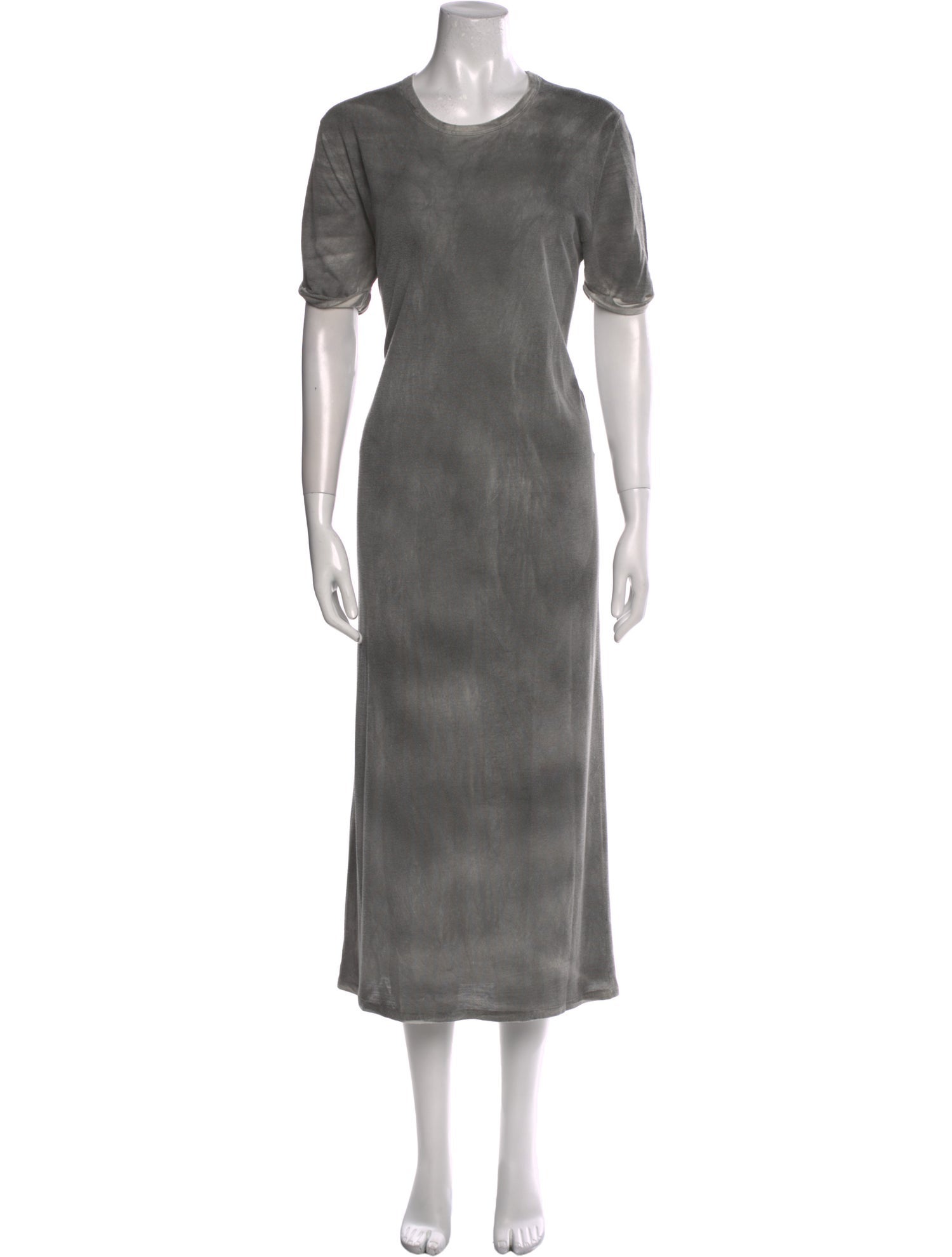 Iro Crew Neck Long Dress