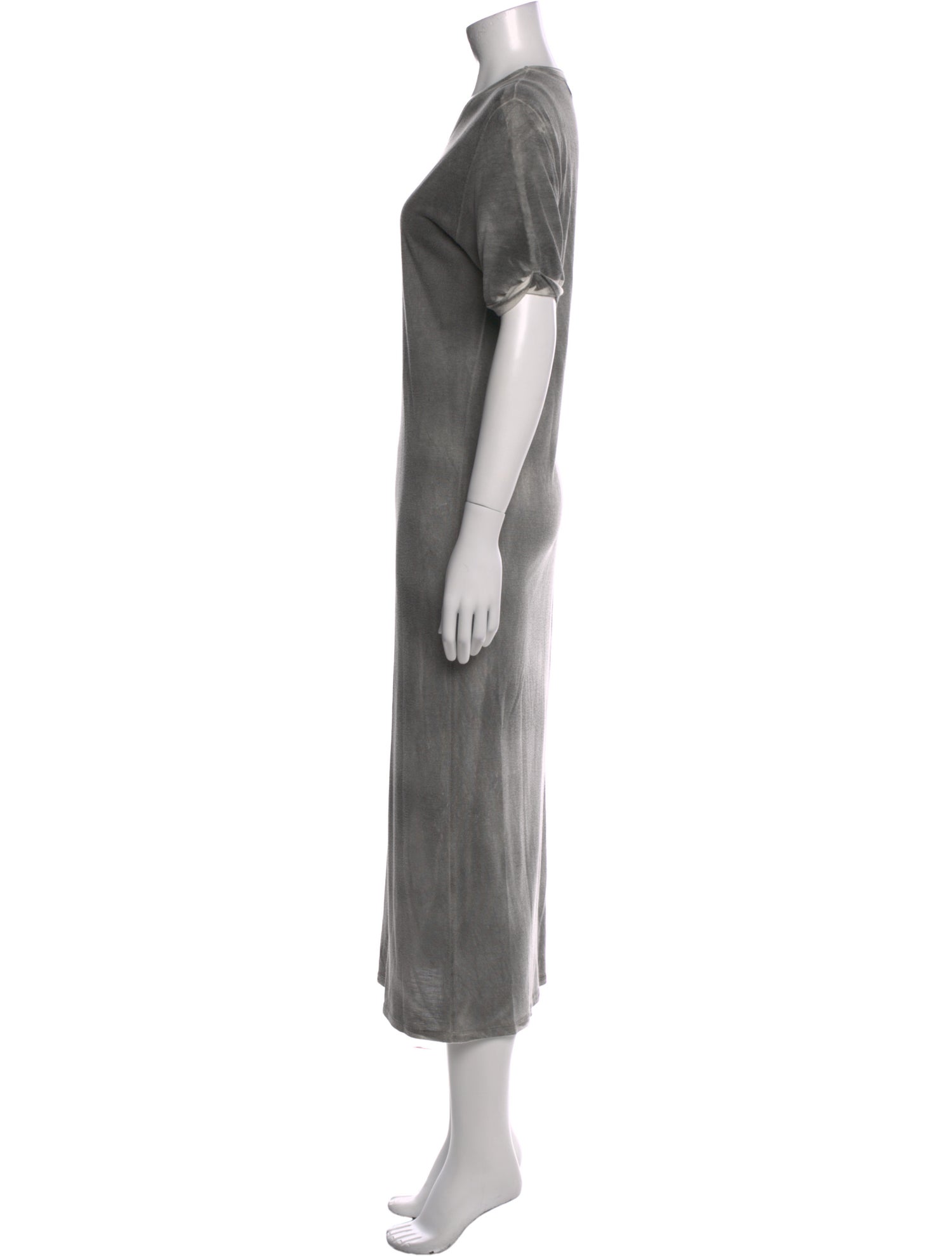 Iro Crew Neck Long Dress