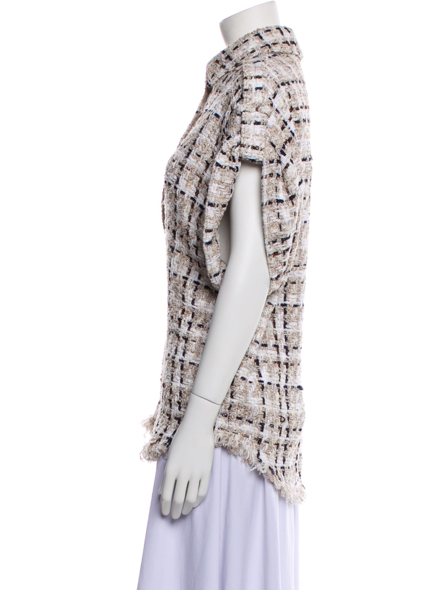 Iro Plaid Print Jacket