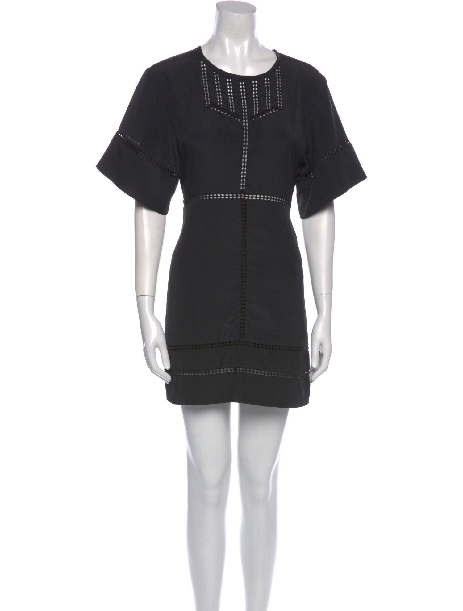 Iro Crew Neck Mini Dress