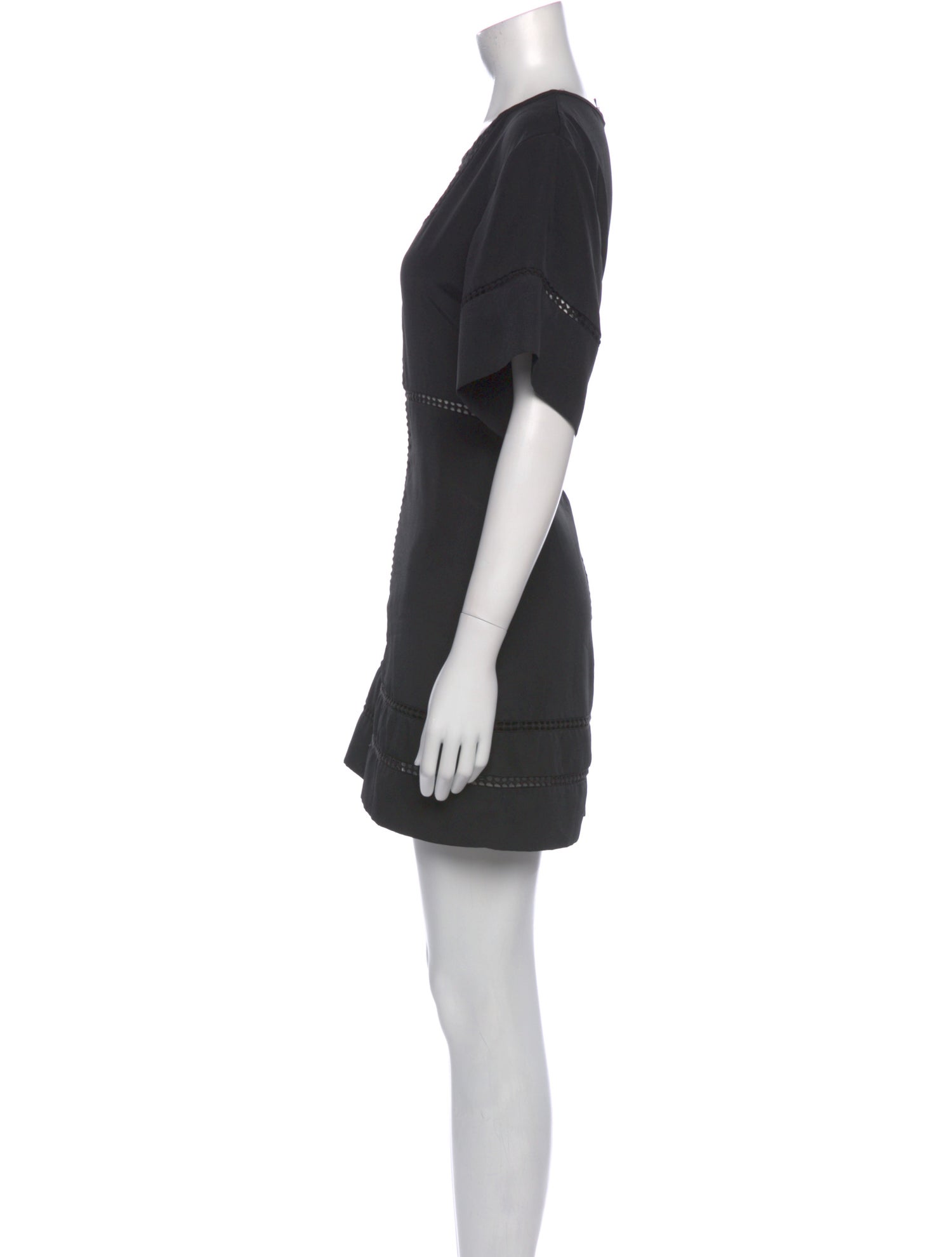 Iro Crew Neck Mini Dress