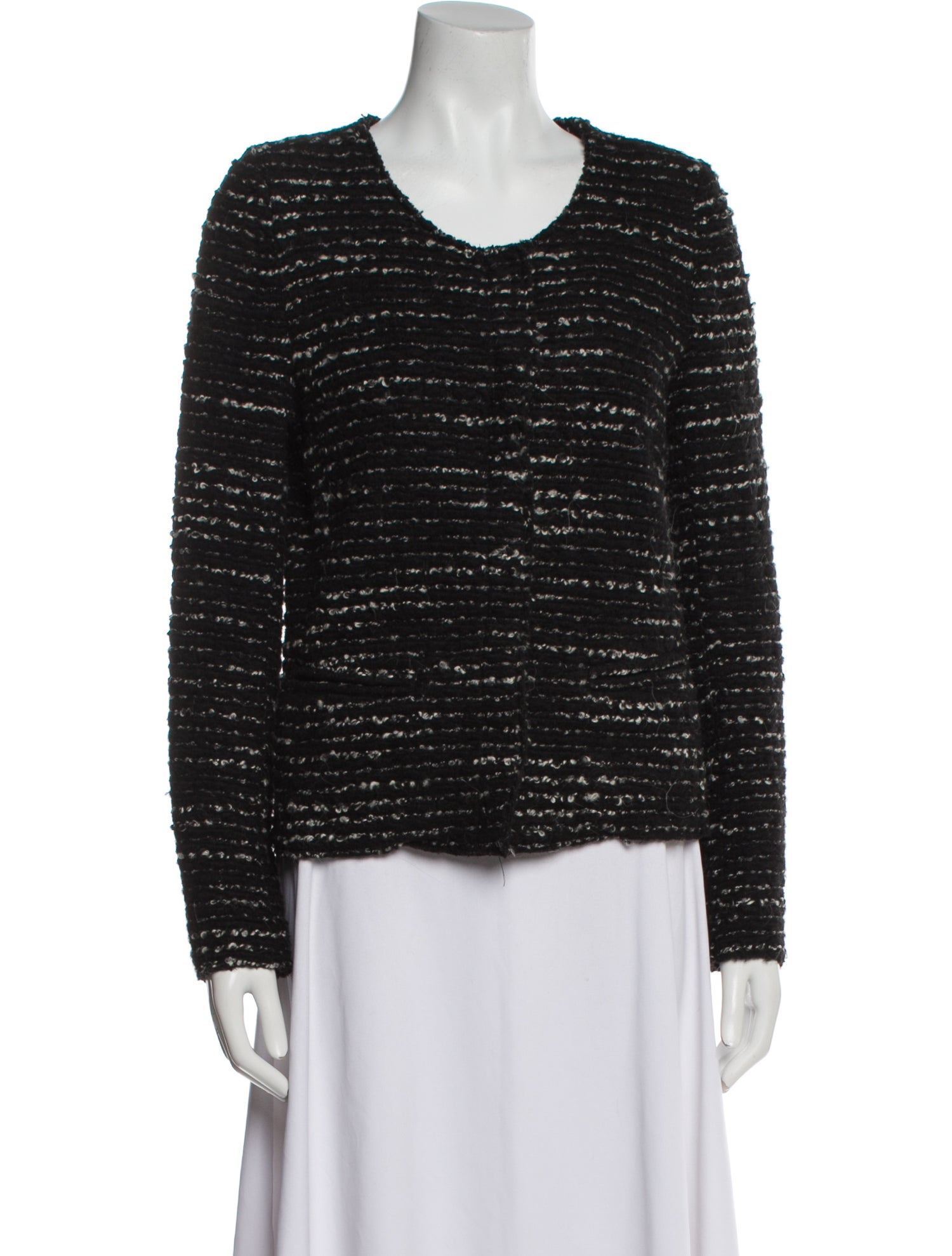 Iro Tweed Pattern Evening Jacket