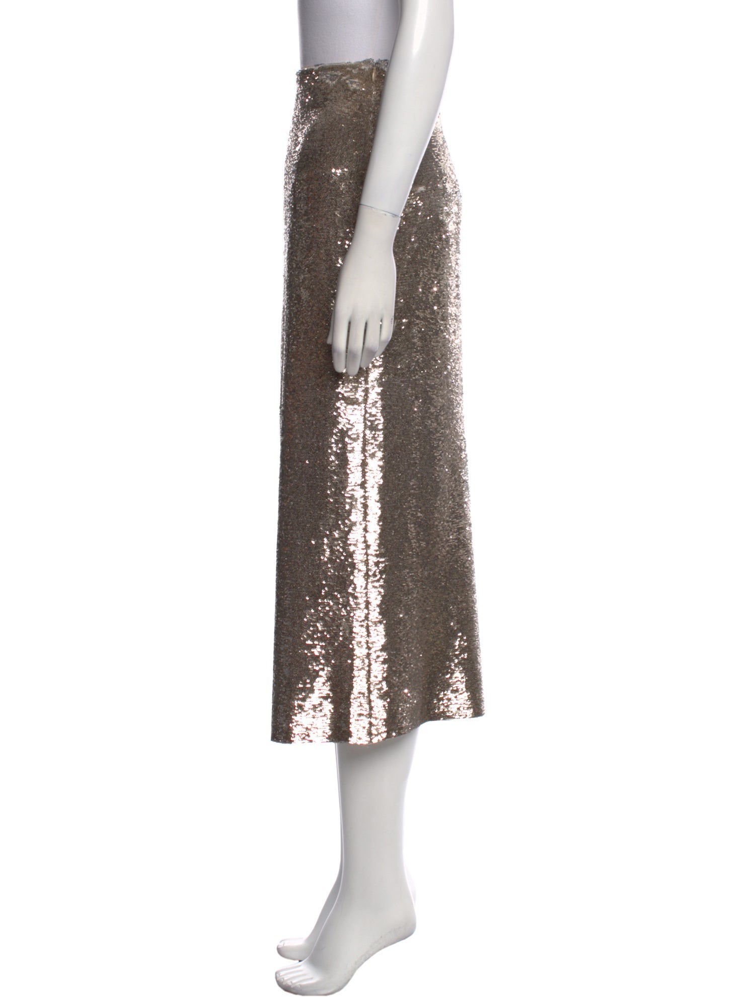 Iro Sequin Embellishments Midi Length Skirt