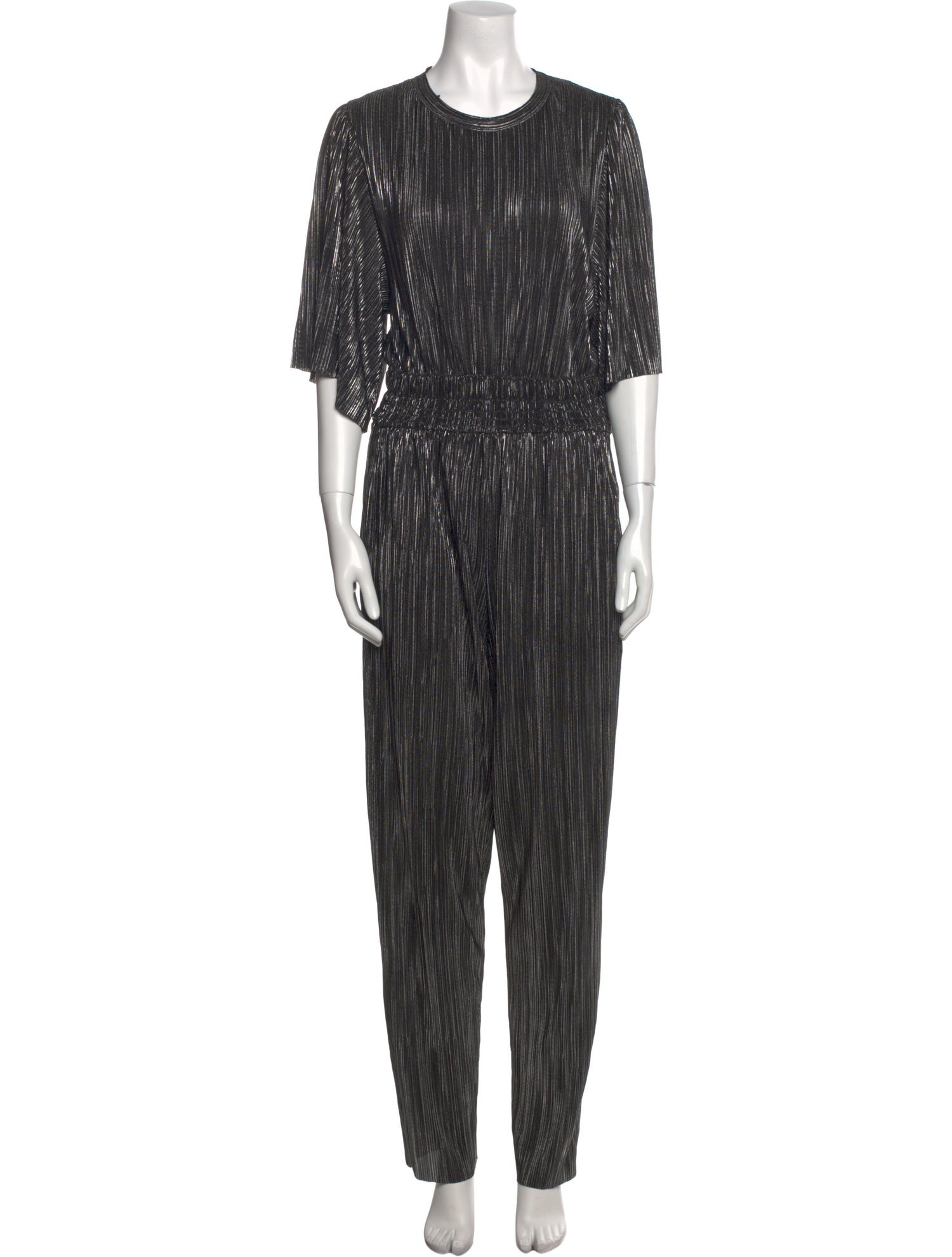 Iro Striped Scoop Neck Jumpsuit