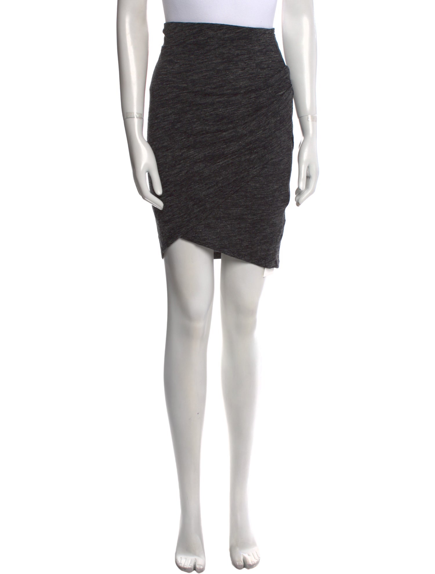 Iro Pleated Accents Knee-Length Skirt w/ Tags