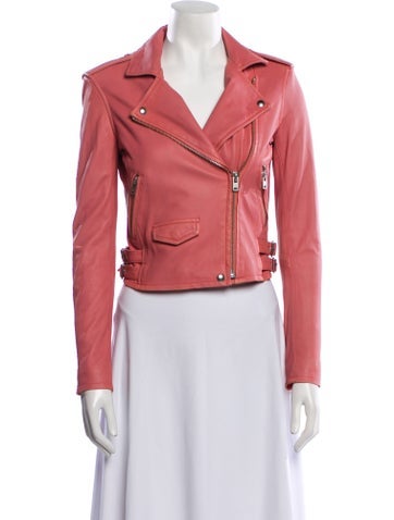 Iro Jackets Leather Biker Jacket Us2, Fr34 | XS