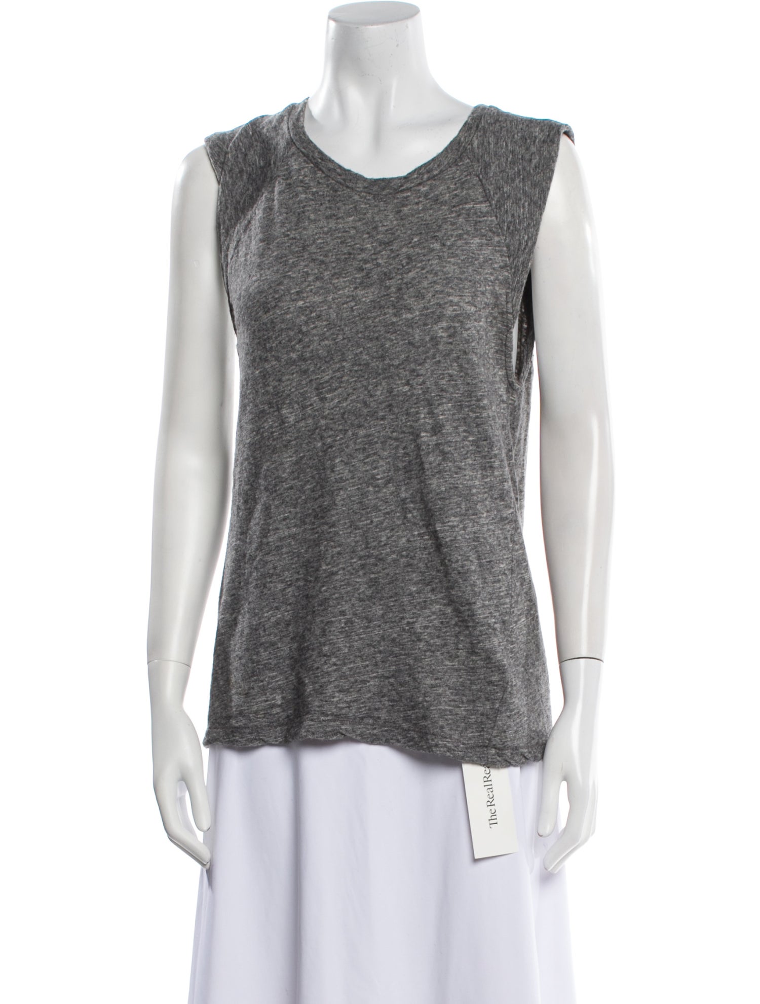 Iro Scoop Neck Sleeveless Top
