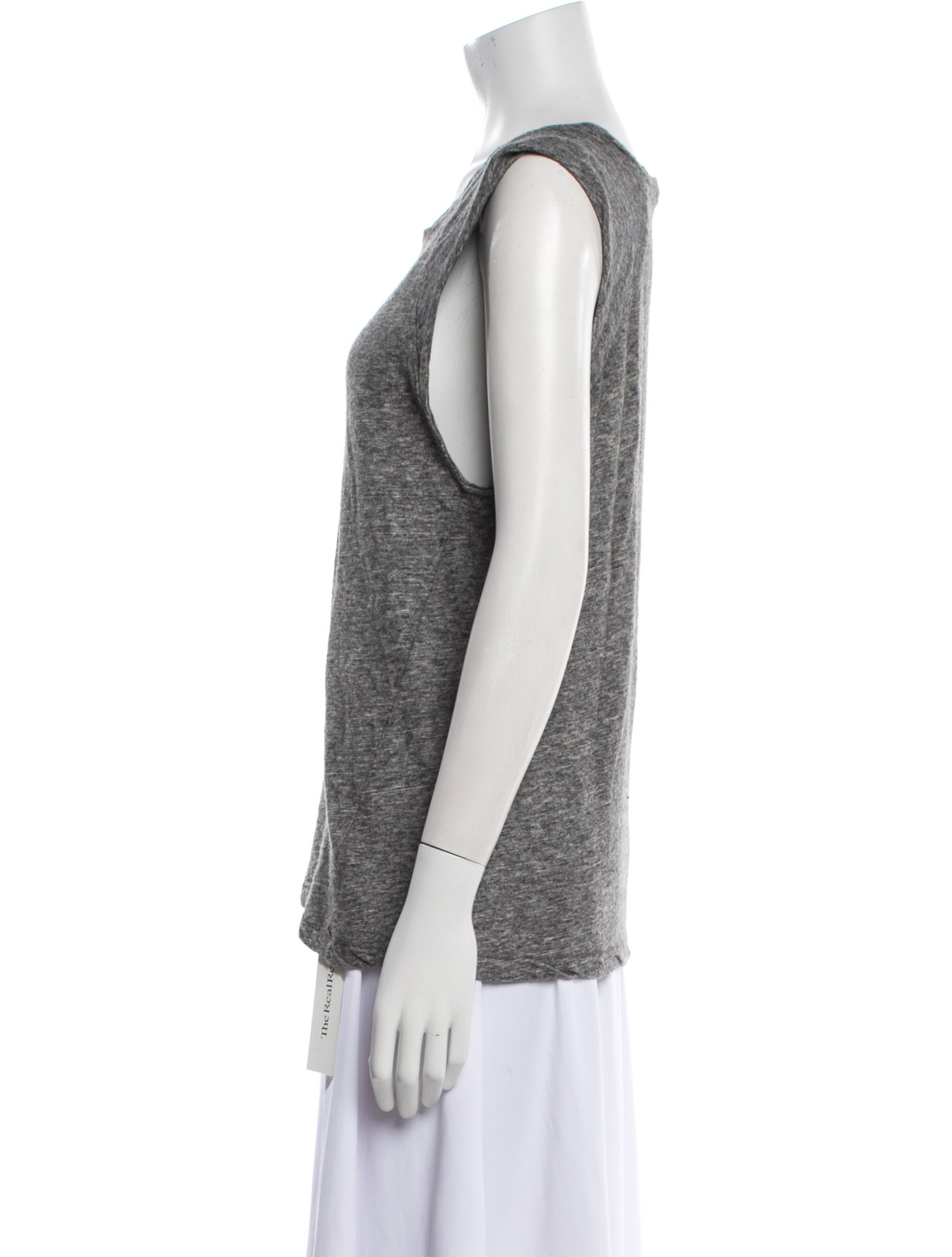 Iro Scoop Neck Sleeveless Top