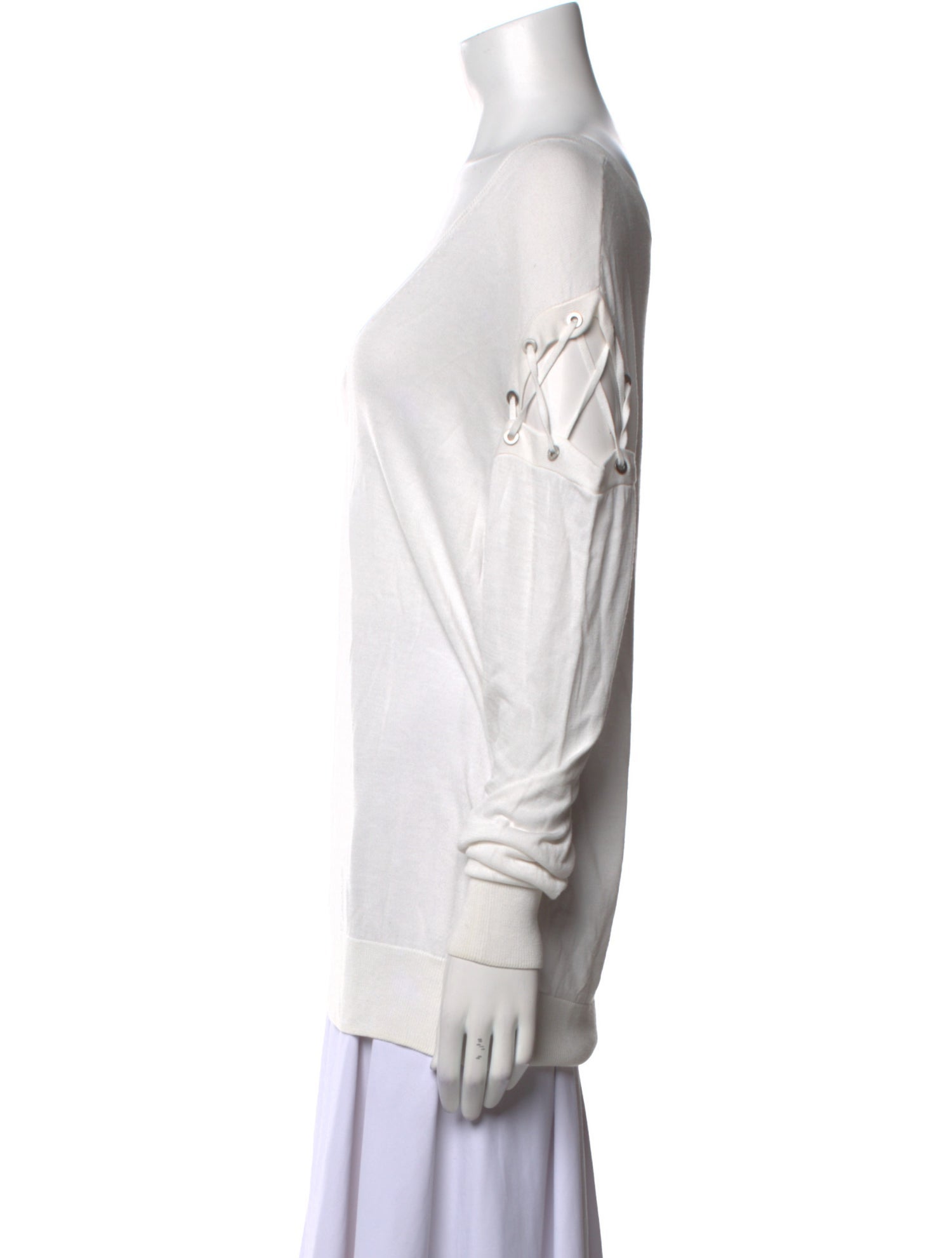 Iro V-Neck Long Sleeve Top