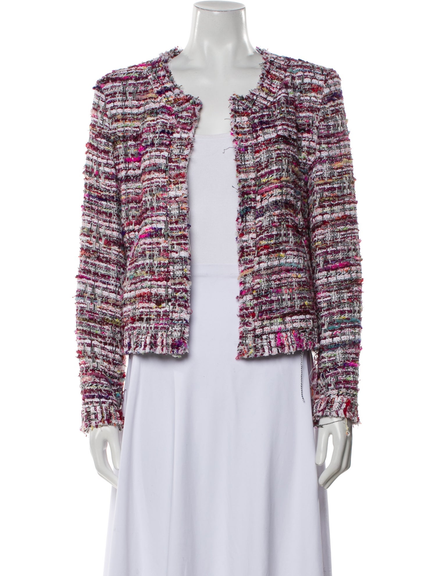 Iro Tweed Pattern Evening Jacket