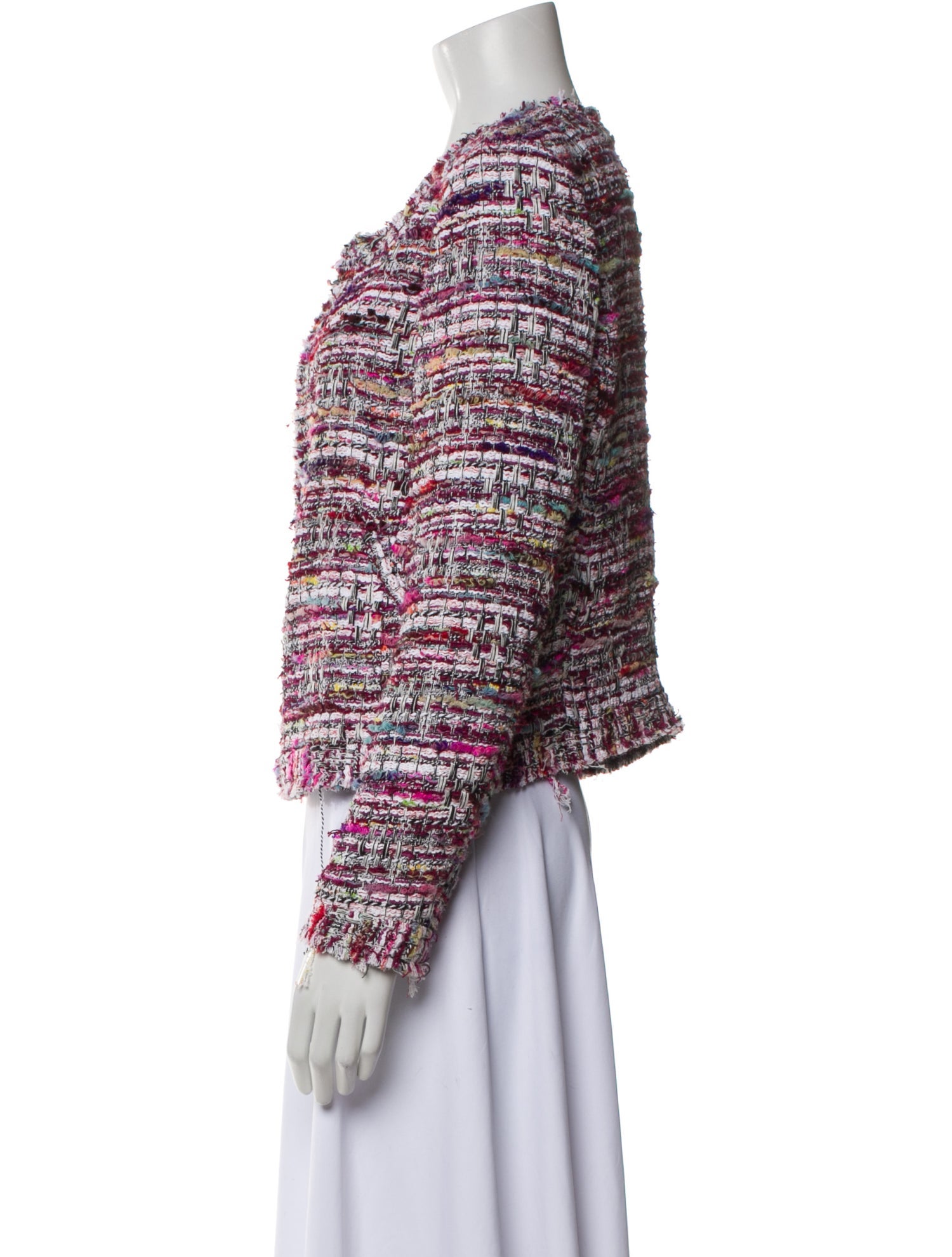 Iro Tweed Pattern Evening Jacket