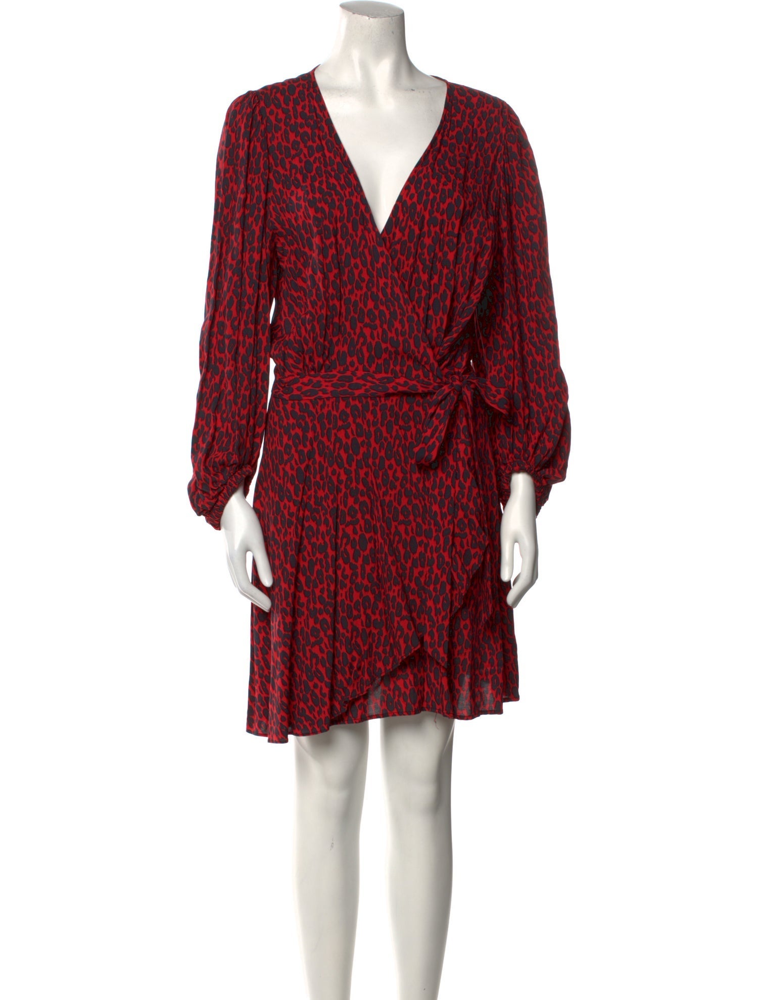 Iro Printed Mini Dress