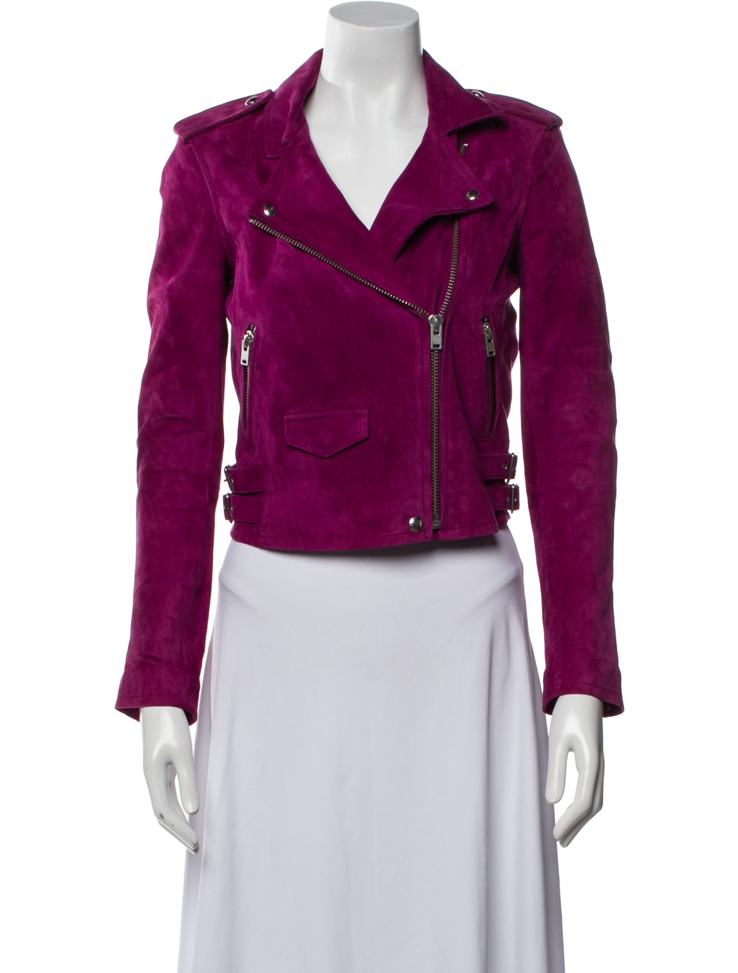 Iro Suede Biker Jacket