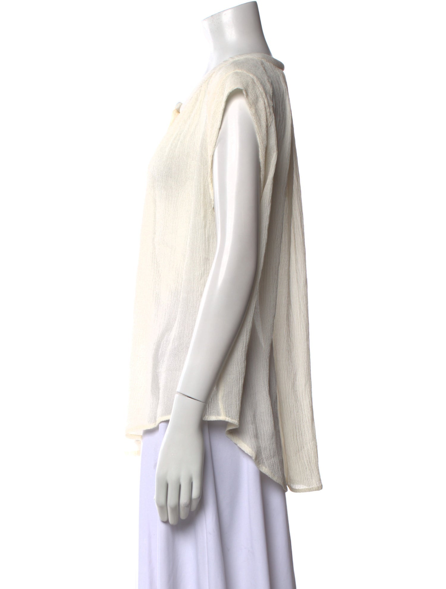 Iro Silk Scoop Neck Blouse