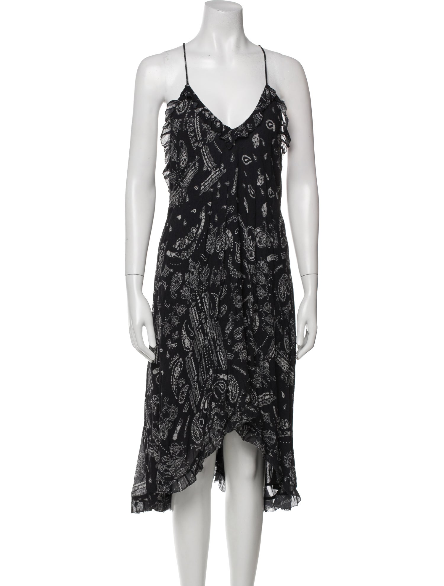 Iro Lace Pattern Mini Dress