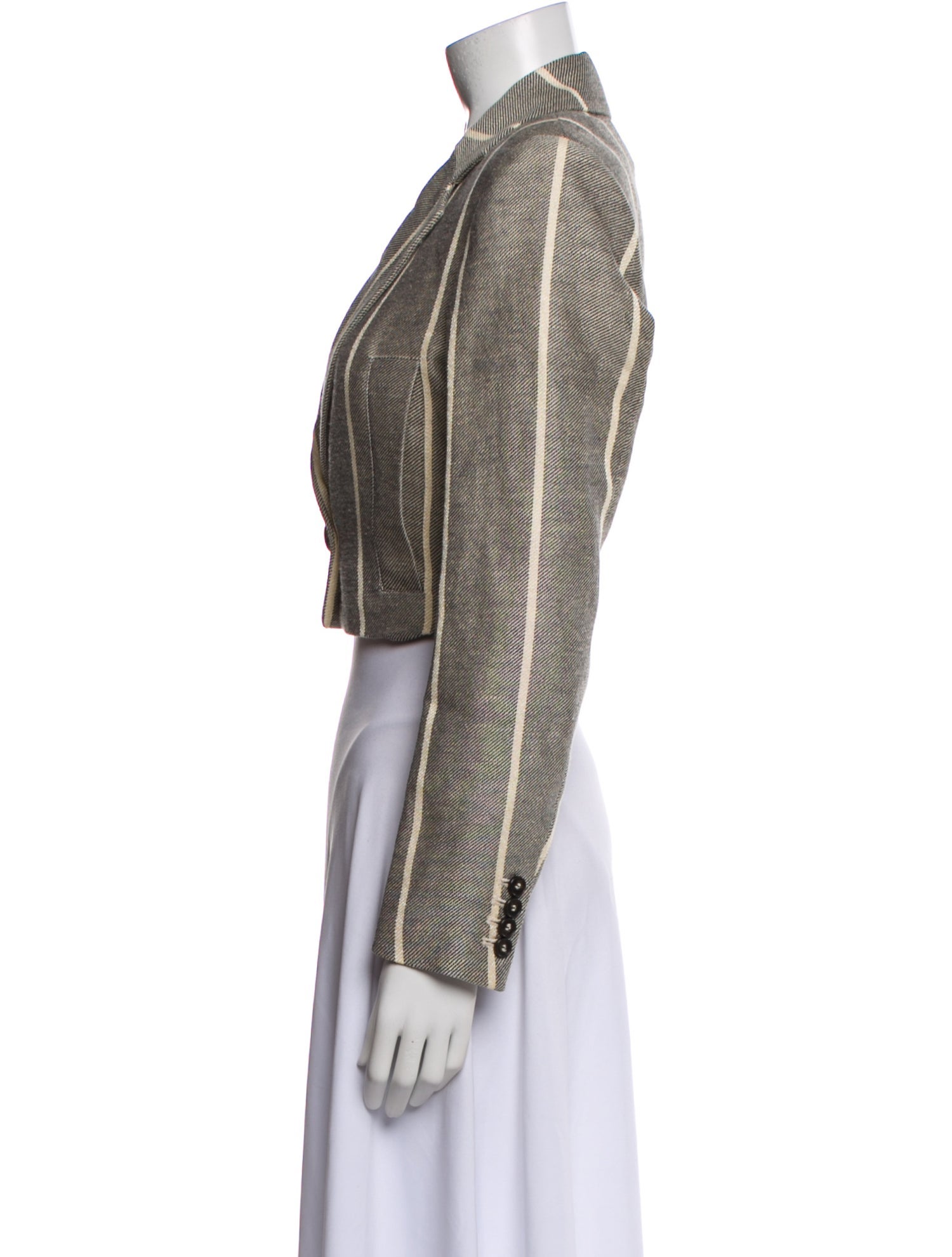 Iro Linen Striped Blazer