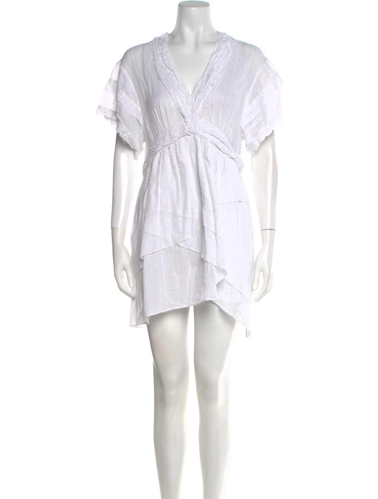 Iro V-Neck Mini Dress