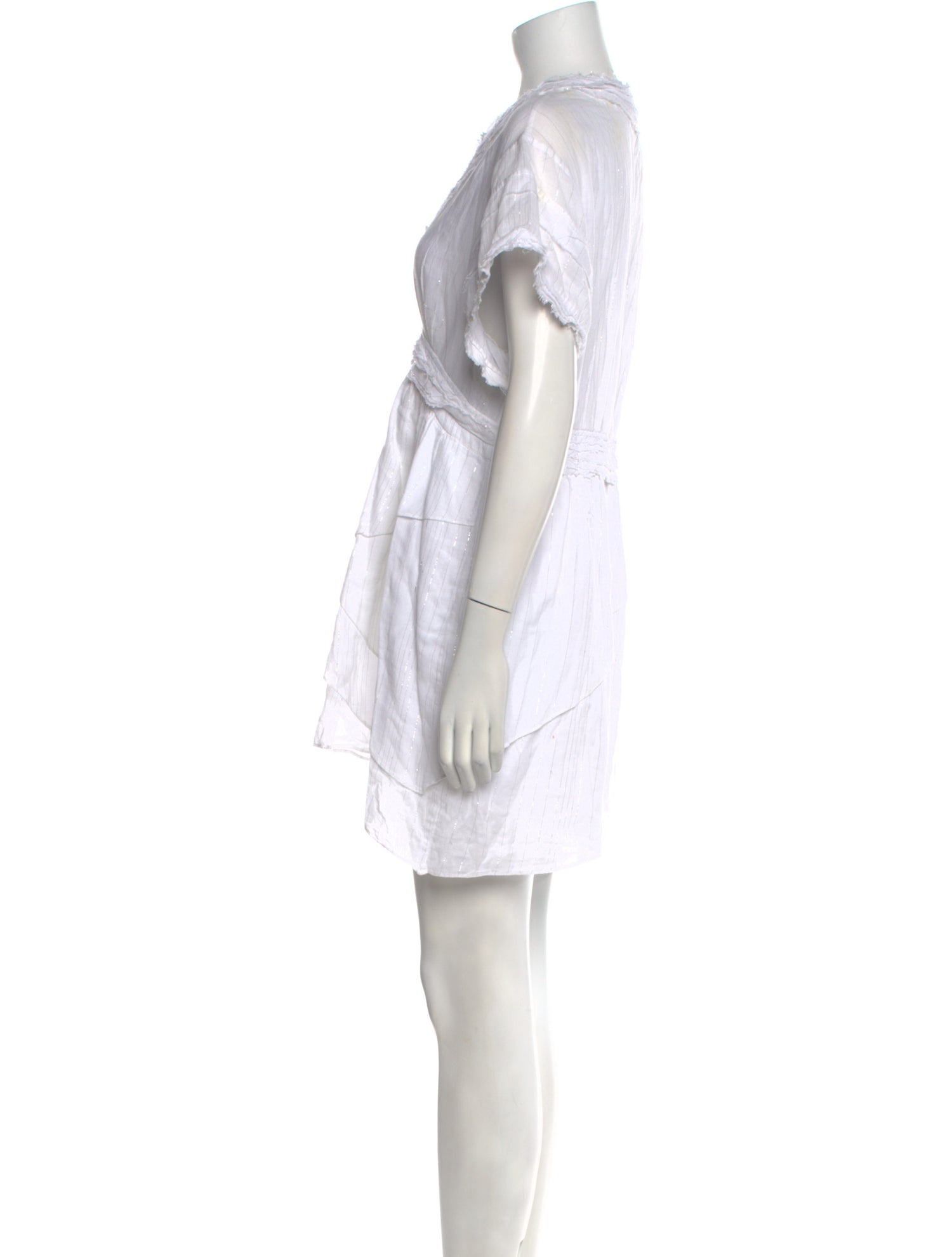 Iro V-Neck Mini Dress