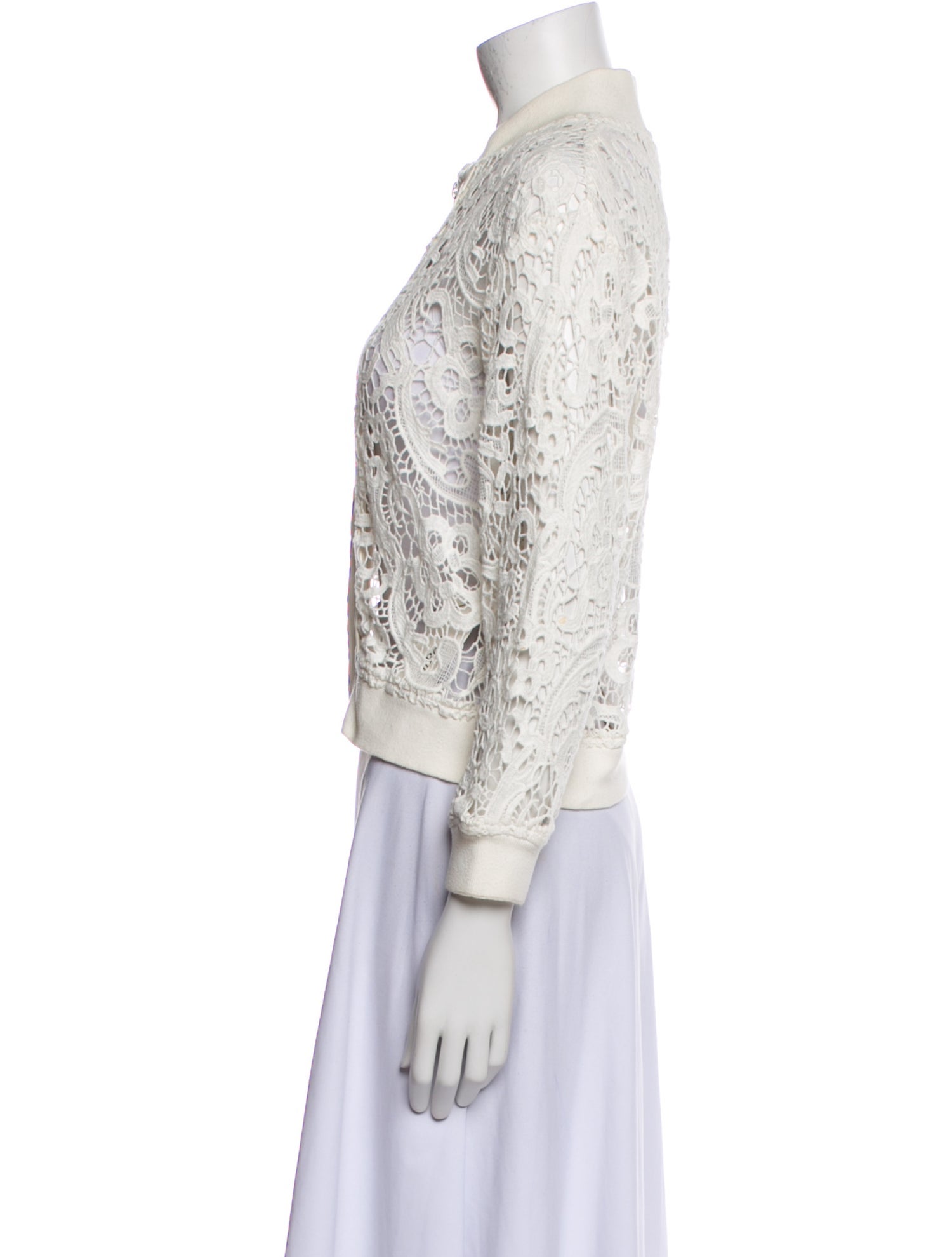 Iro Lamb Leather Animal Print Evening Jacket