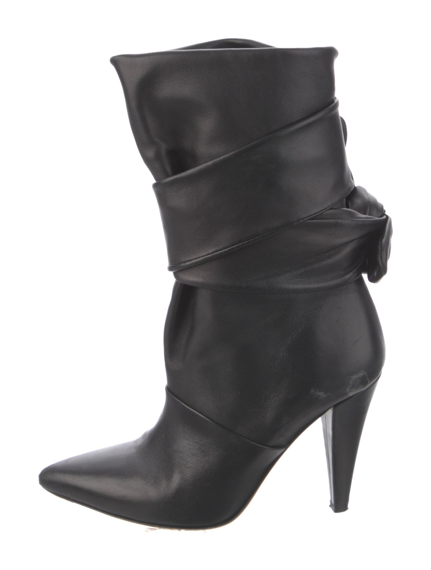 Iro Leather Slouch Boots
