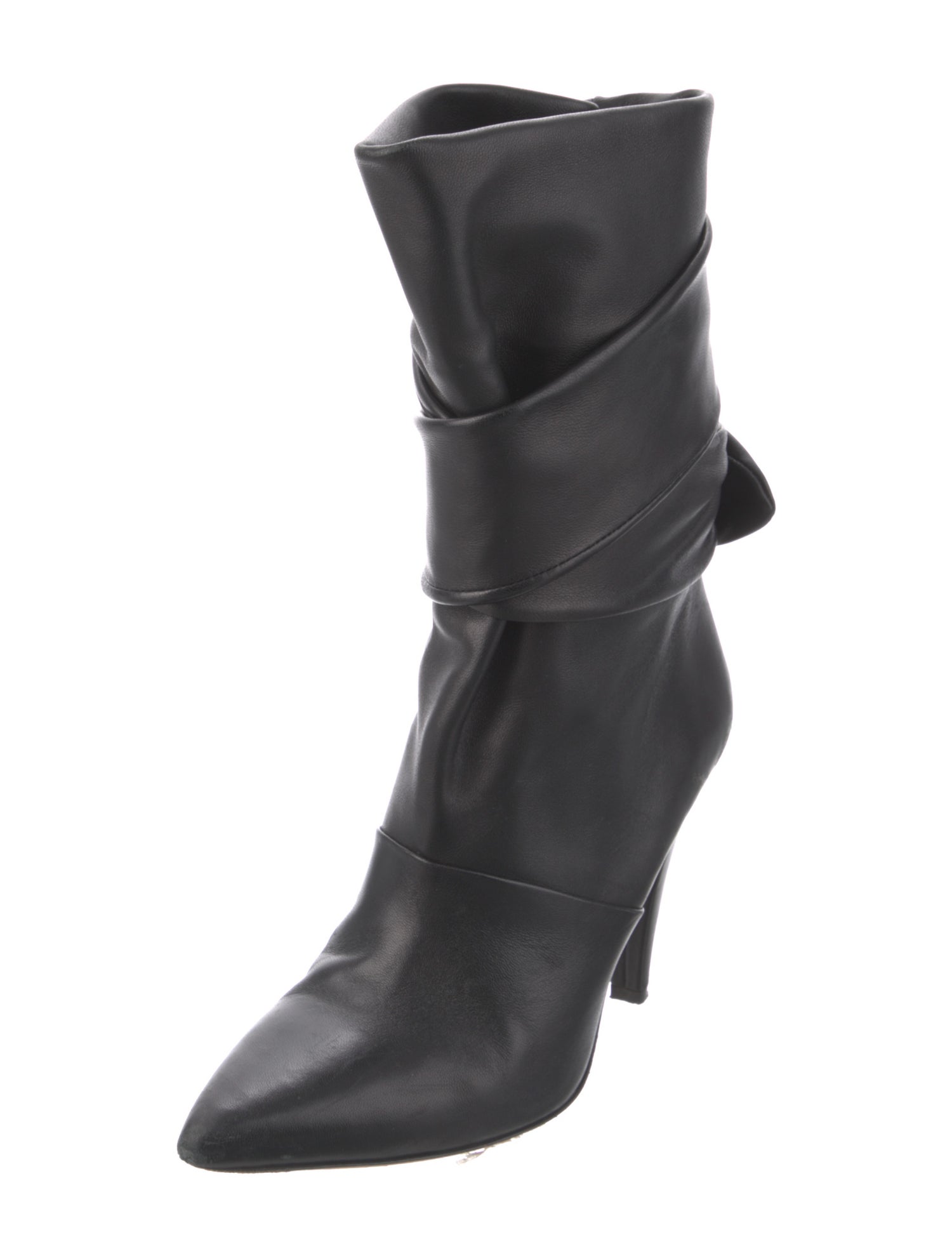 Iro Leather Slouch Boots