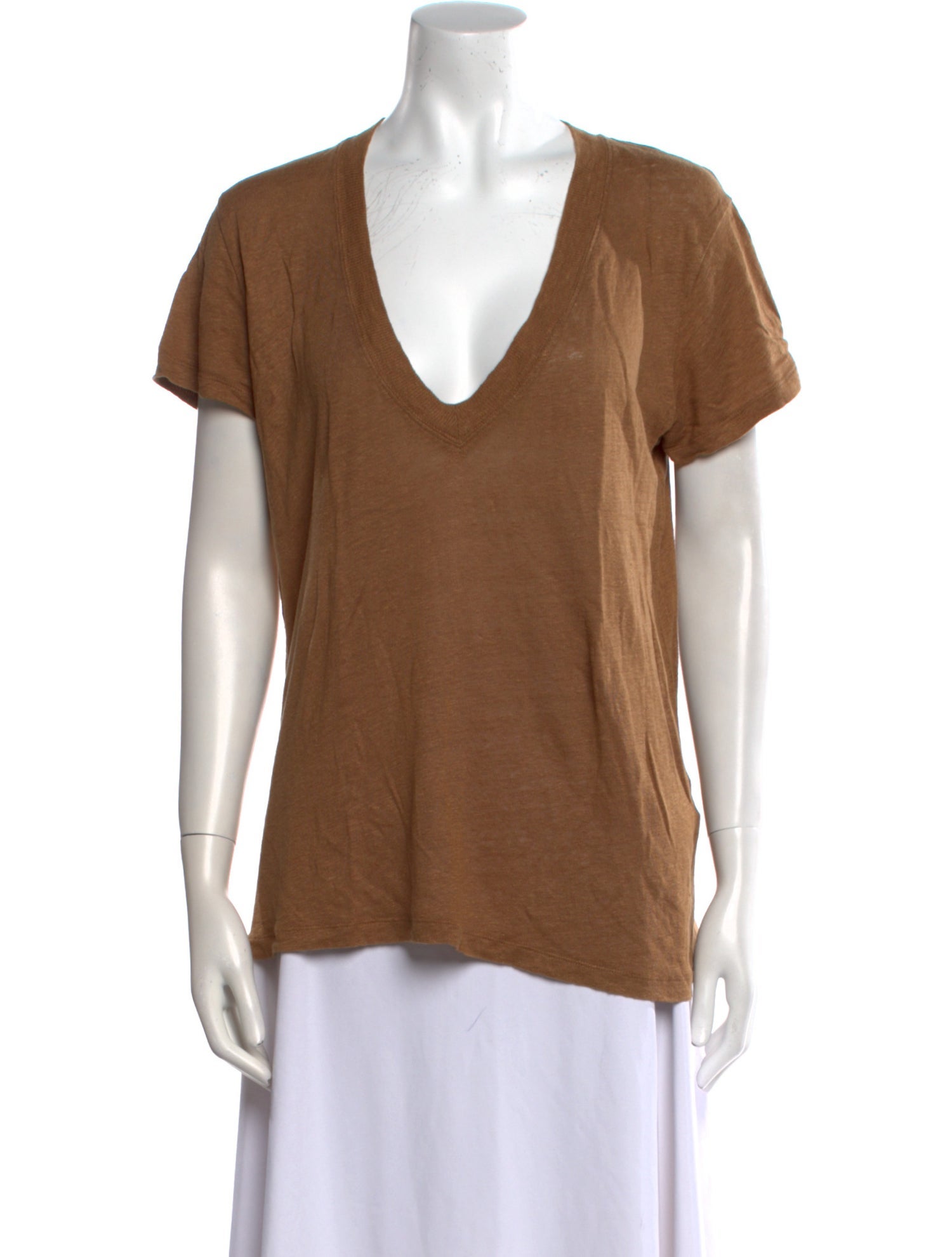 Iro Linen V-Neck T-Shirt