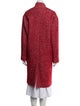 Iro Wool Tweed Pattern Coat