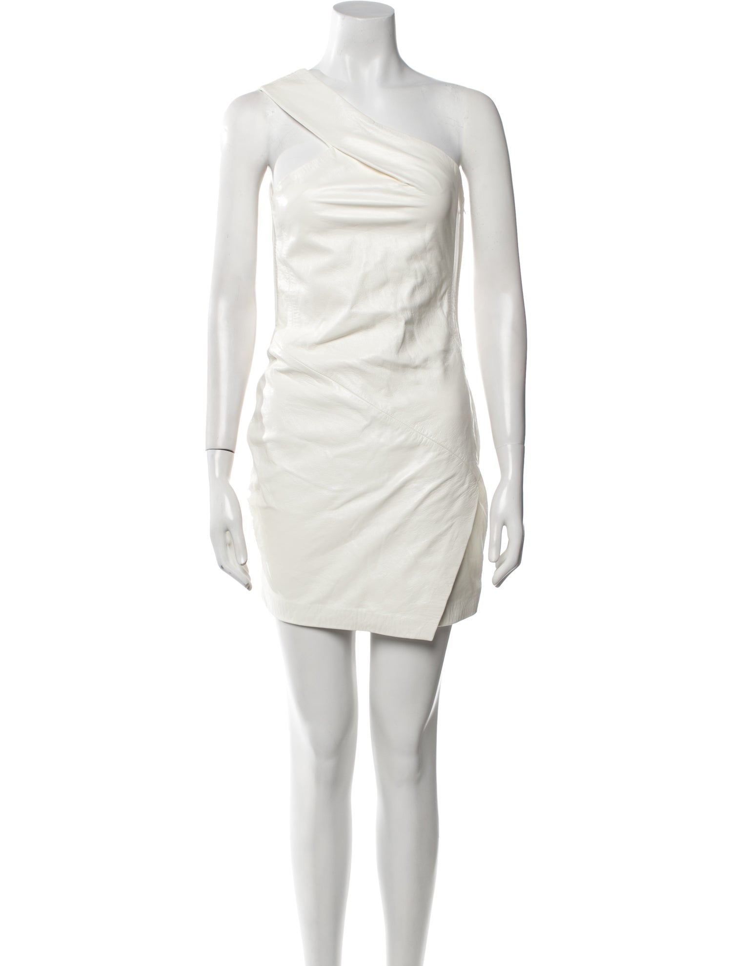 Iro Lamb Leather Mini Dress